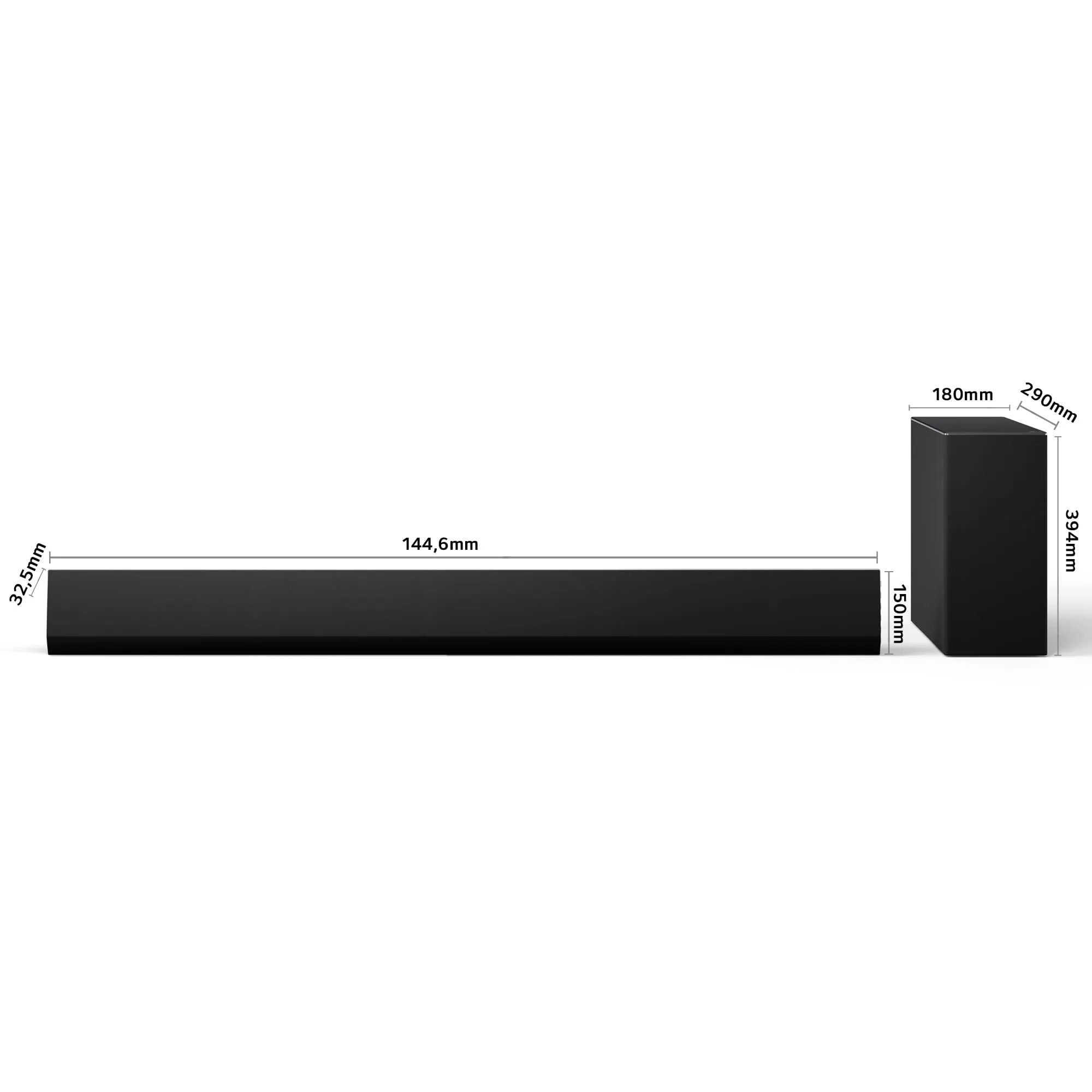LG SG10TY Soundbar 3.1 Channel 420W with Wireless Subwoofer, Dolby Atmos, Wi-Fi, Spotify Connect, Airplay 2, WOWCAST, HDMI - immagine 2