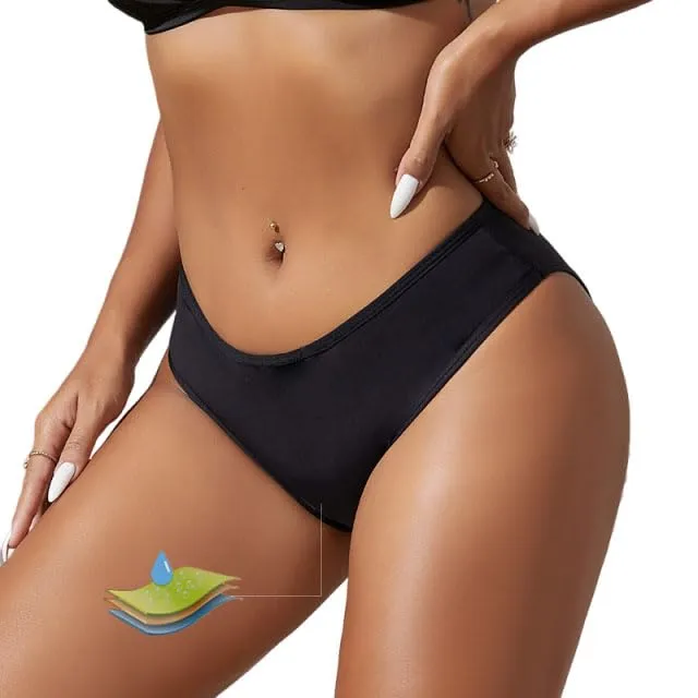 Okdance Slip Mestruali da Nuoto a 4 Strati, XL - immagine 1