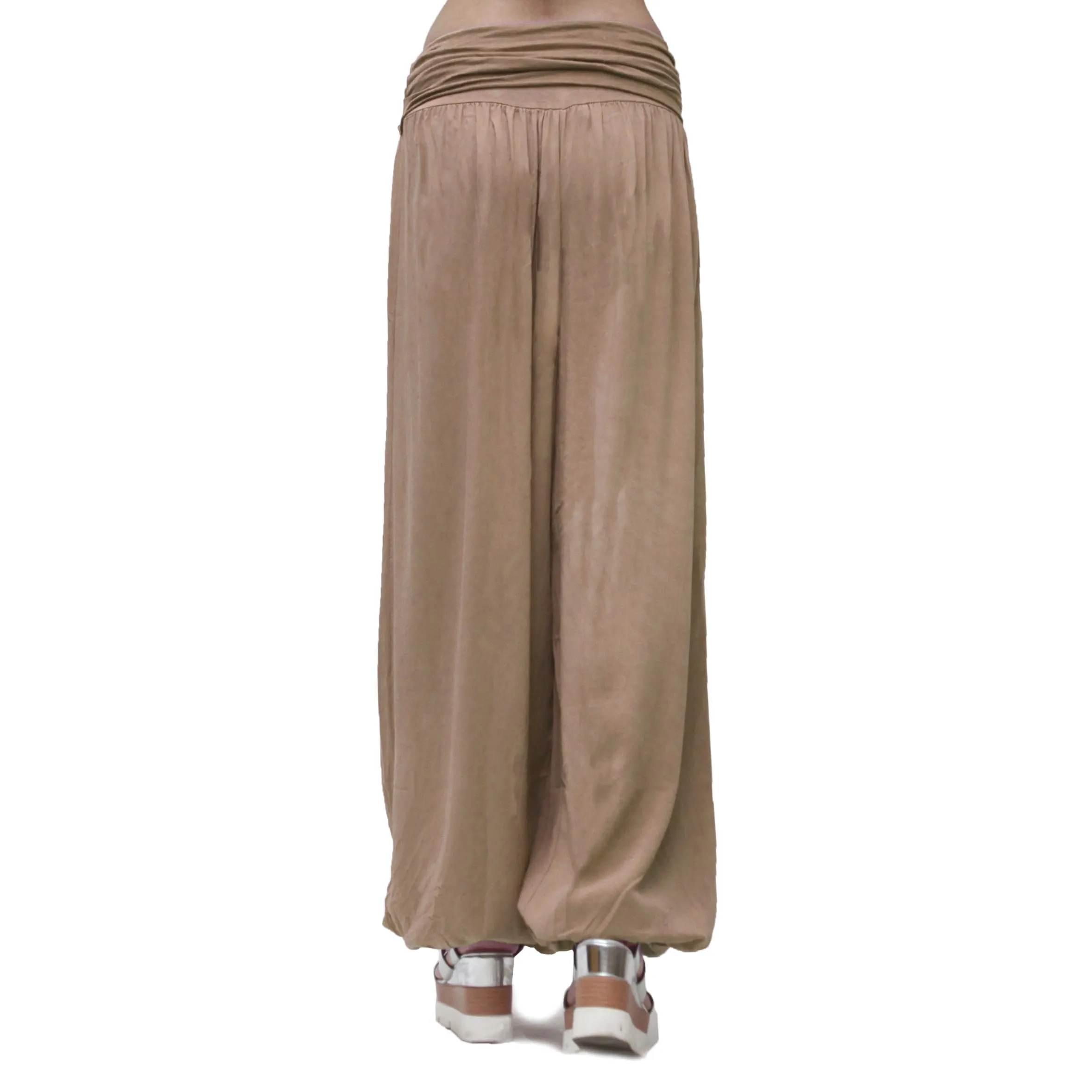 GLAMEXX24 Pantaloni Harem Donna, Pantaloni Yoga Casual con Tasche, Leggeri per Jogging, Danza e Pilates - immagine 4