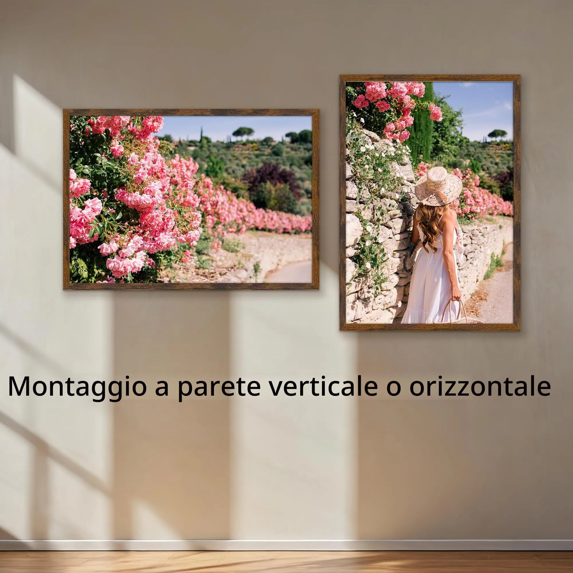 Giftgarden Cornice PVC Marrone Vintage 30x45 cm - immagine 3