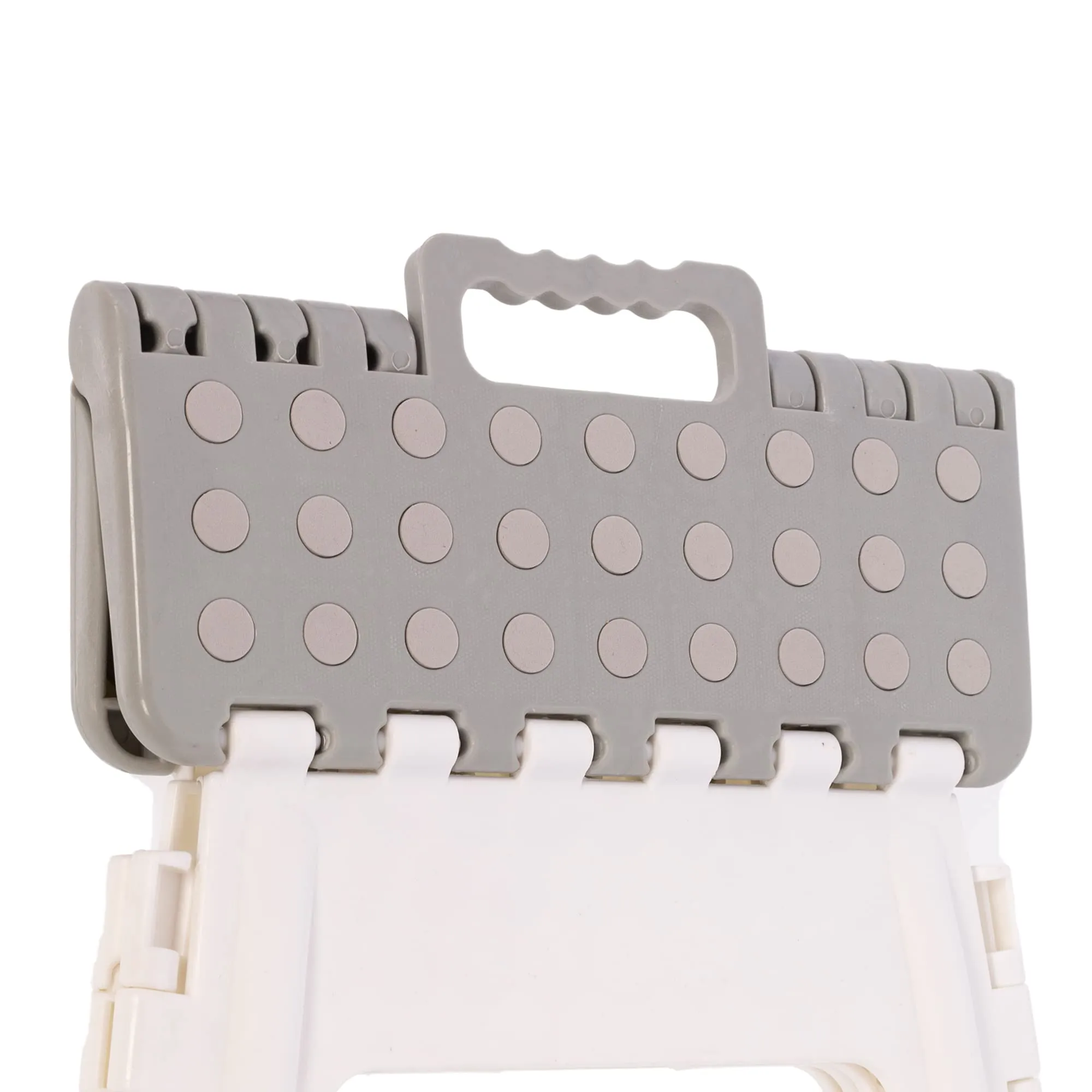 ARREGUI TB-045-G Sgabello Pieghevole Multiuso, 45 cm, Bianco e Grigio - immagine 4