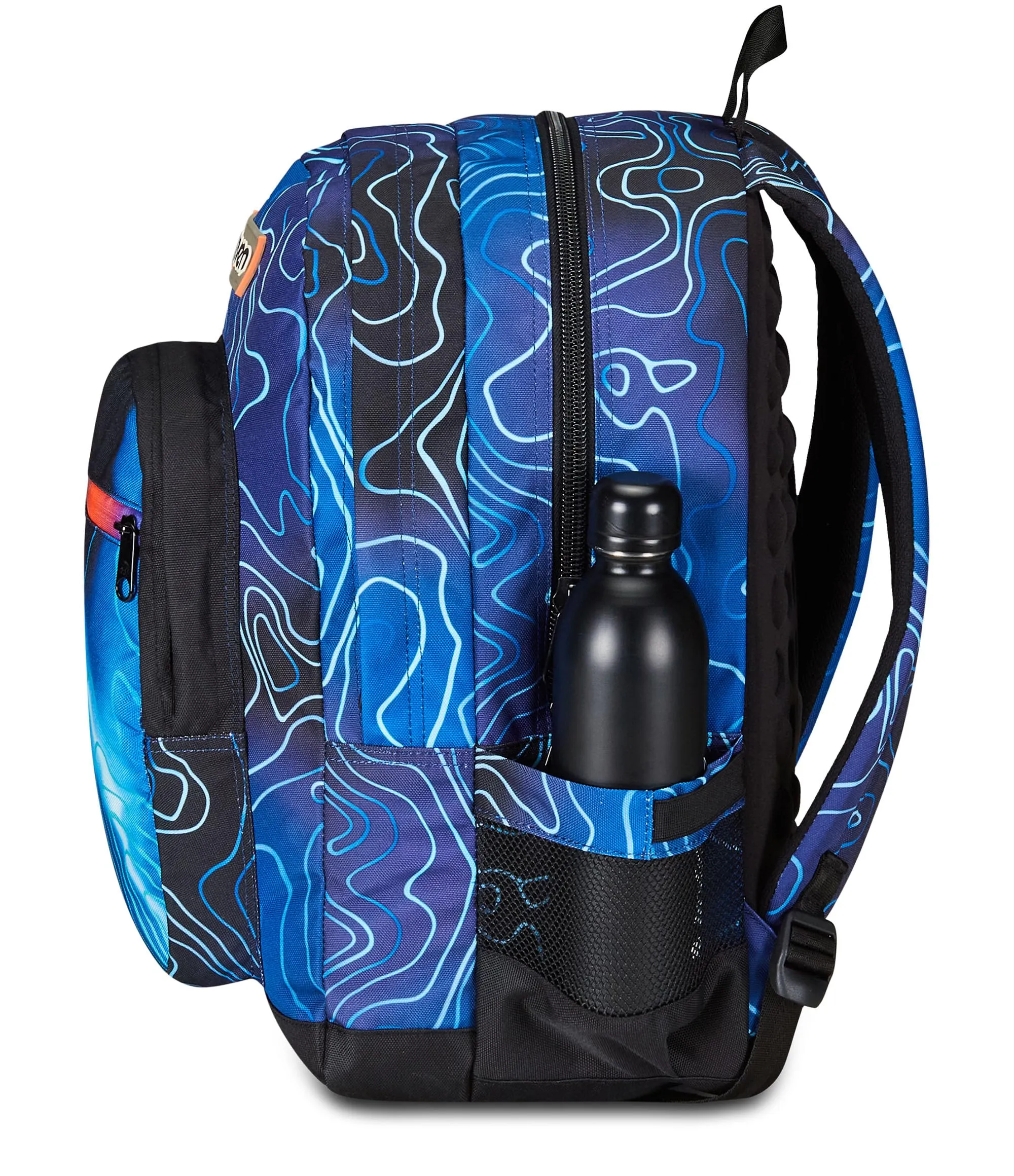 Seven Freethink Zaino Scuola Media ed Elementare 34L, Blu Azzurro - immagine 2