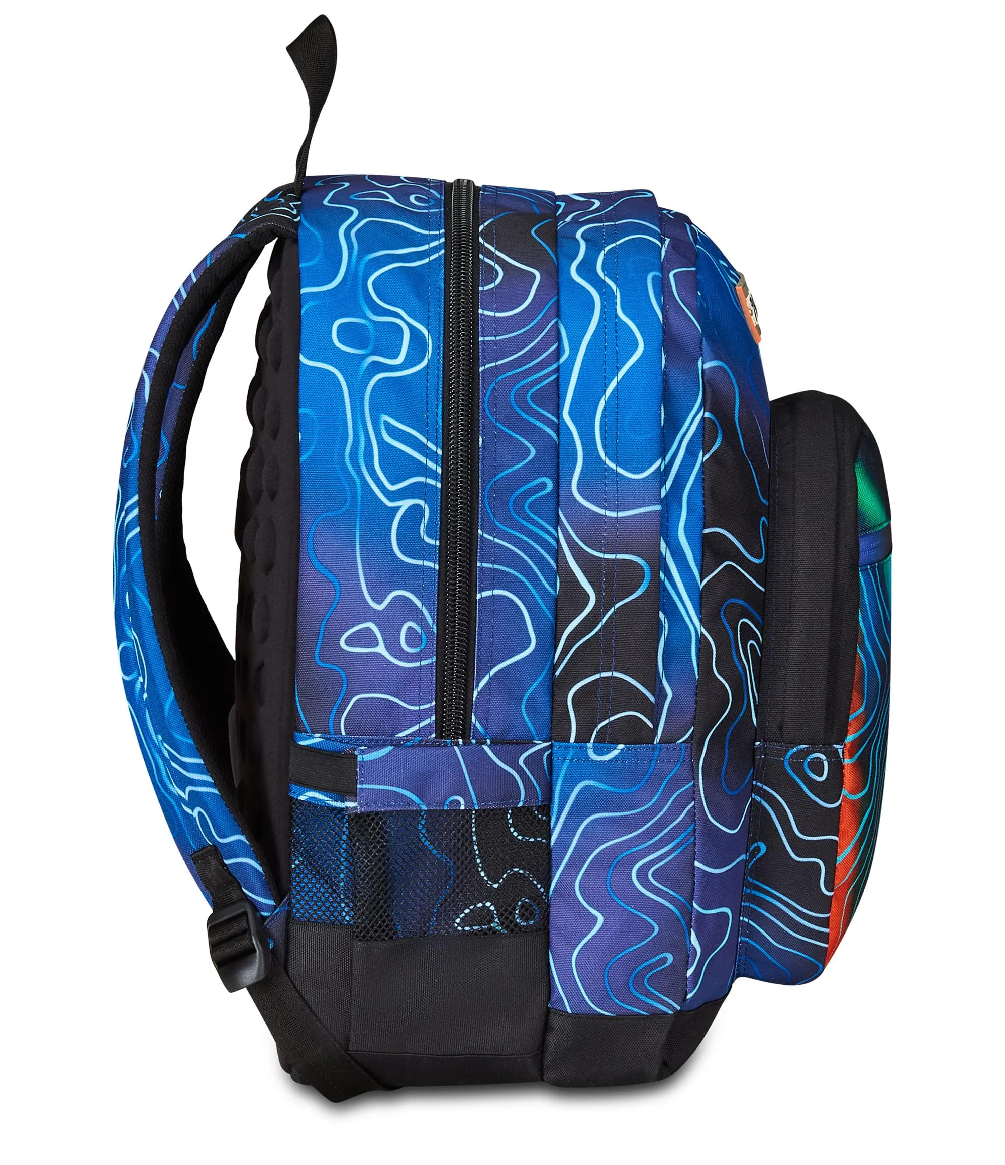 Seven Freethink Zaino Scuola Media ed Elementare 34L, Blu Azzurro - immagine 4