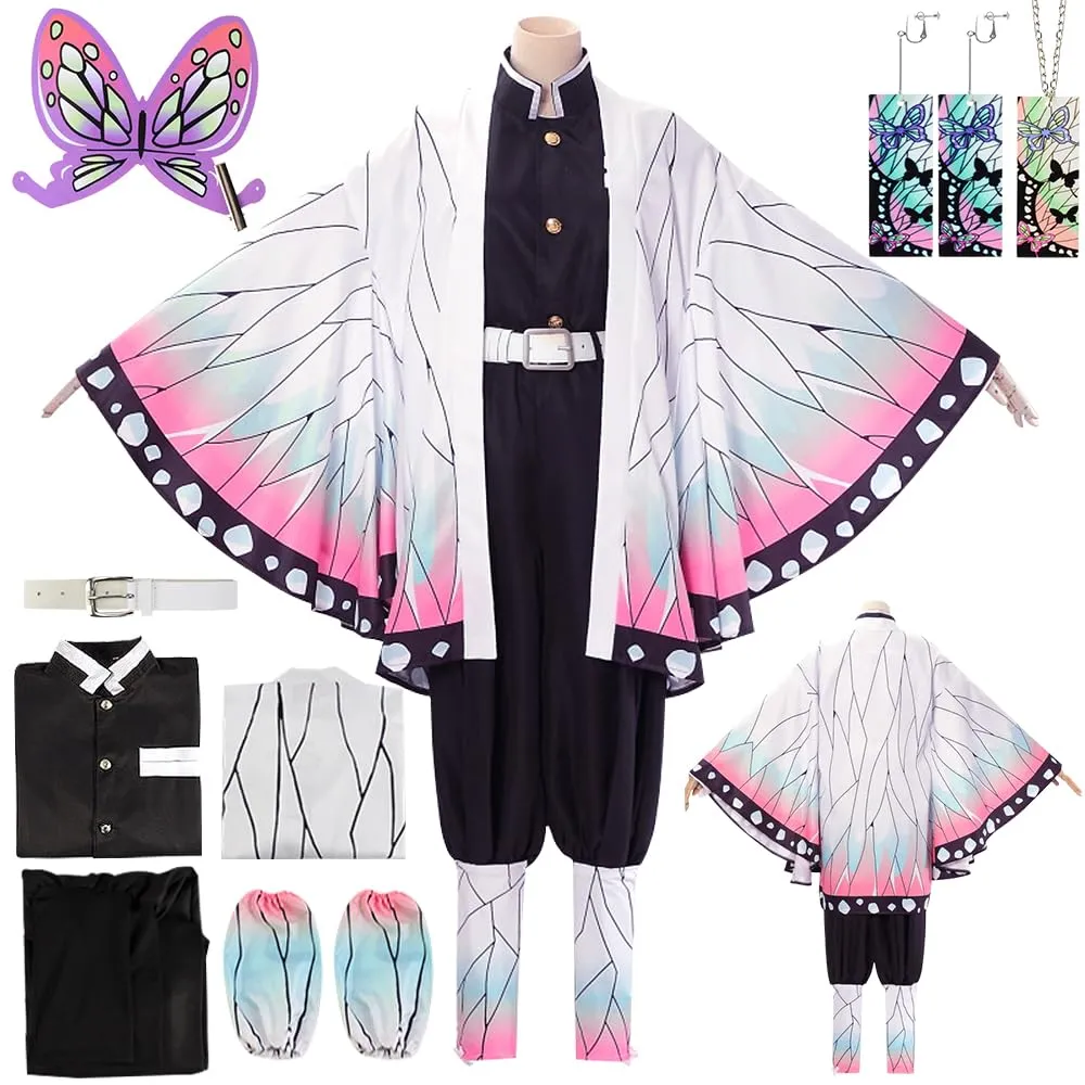 YYDSXK Kochou Shinobu Cosplay Costume Set - immagine 1