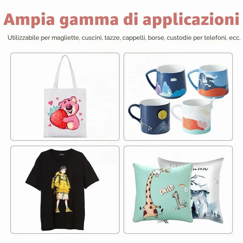 JoyPrinting Inchiostro a Sublimazione per ET-2810, 1810, 2710, 2714, 2711, 2726, 2850, 2820, 2830, 2815, 2856, 2876, 2750, 2700, 2870, 2871, 2811, 2860, 2861, 3850, 4850, 4500, 2650 (BK/C/M/Y) - immagine 3