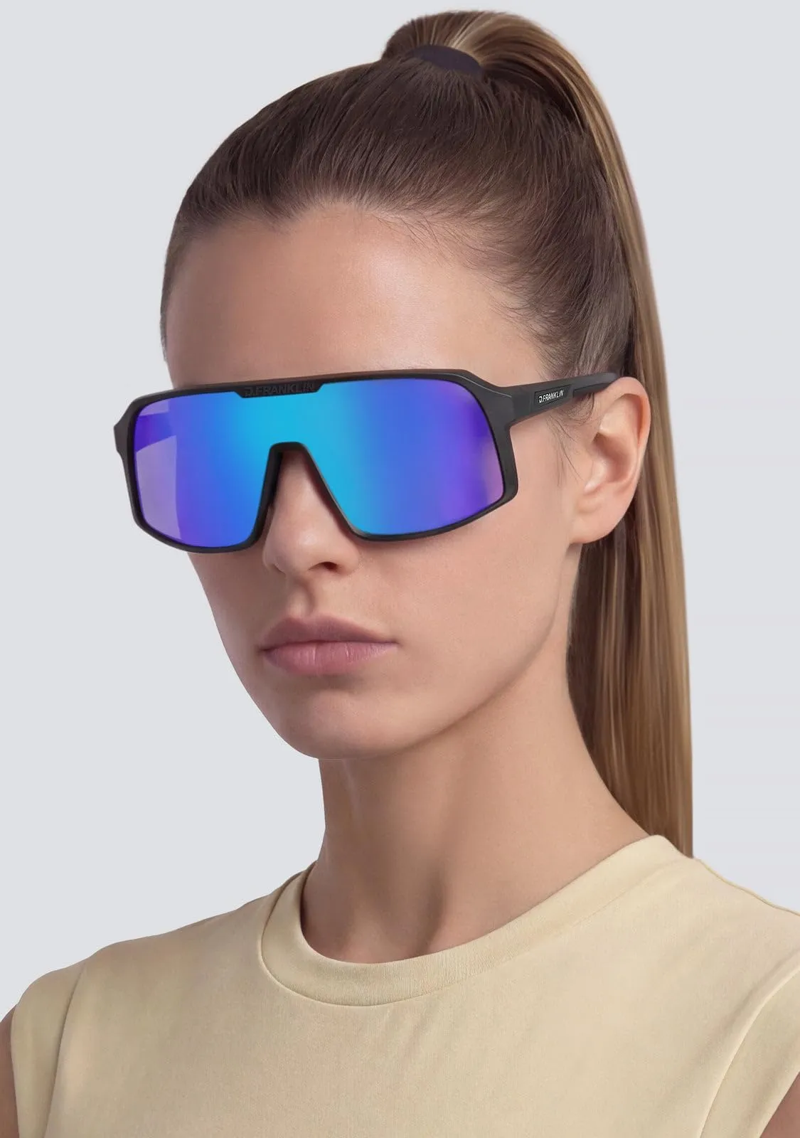 D.Franklin Occhiali da sole unisex Modello Wind - immagine 3