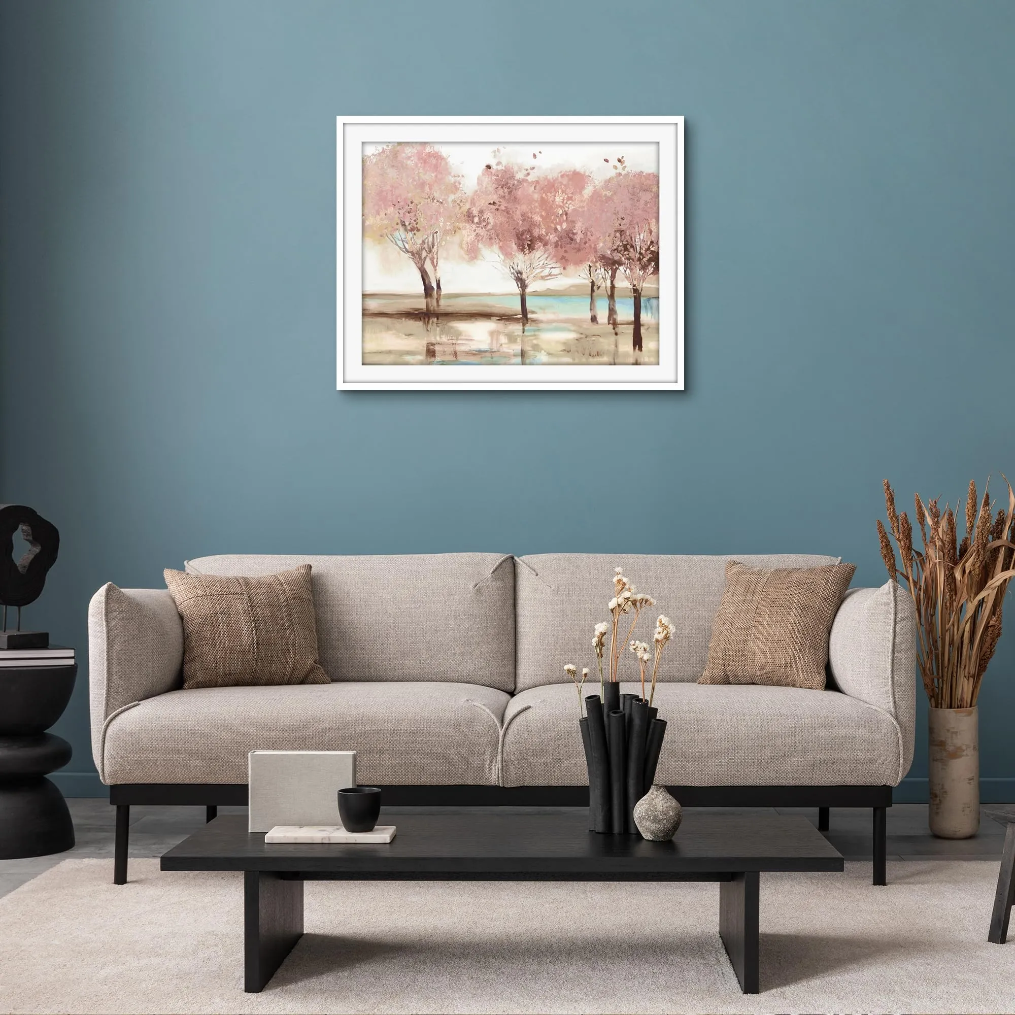 Americanflat Cornice Bianca 70x90 cm con Passepartout 60x80 cm - immagine 7