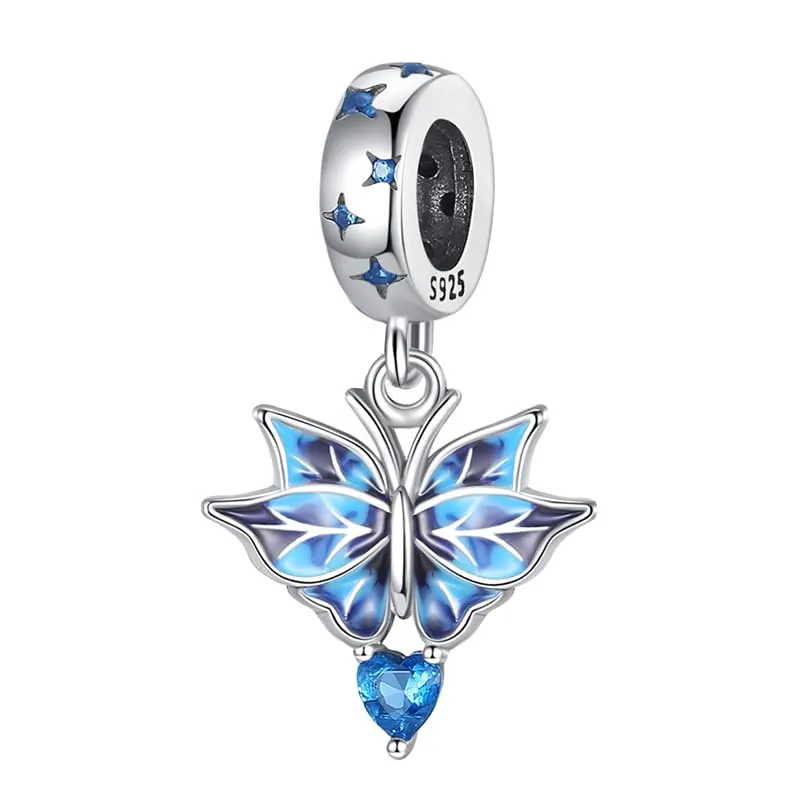 Pandach Bead Charm in Argento Sterling 925 con Cubic Zirconia per Braccialetti e Collane Europei - immagine 1