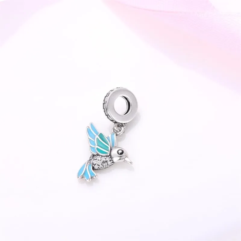 Pandach Bead Charm in Argento Sterling 925 con Cubic Zirconia, compatibile con braccialetti e collane europei - immagine 3