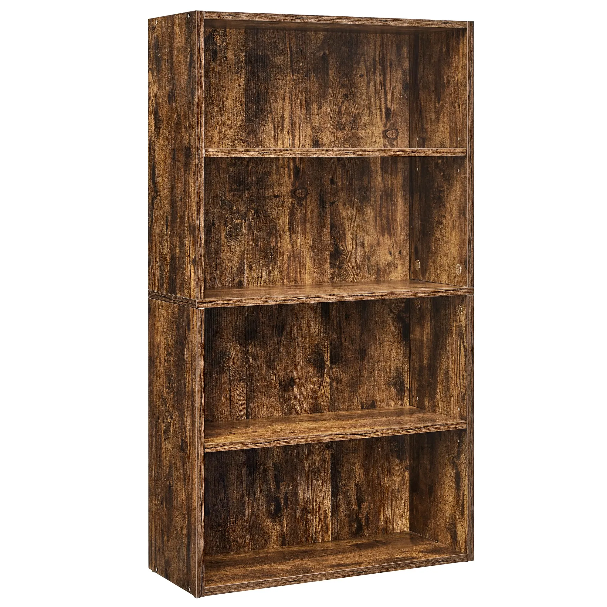 VASAGLE Custos Libreria a 4 Ripiani, Marrone Vintage LBC164X01 - immagine 1