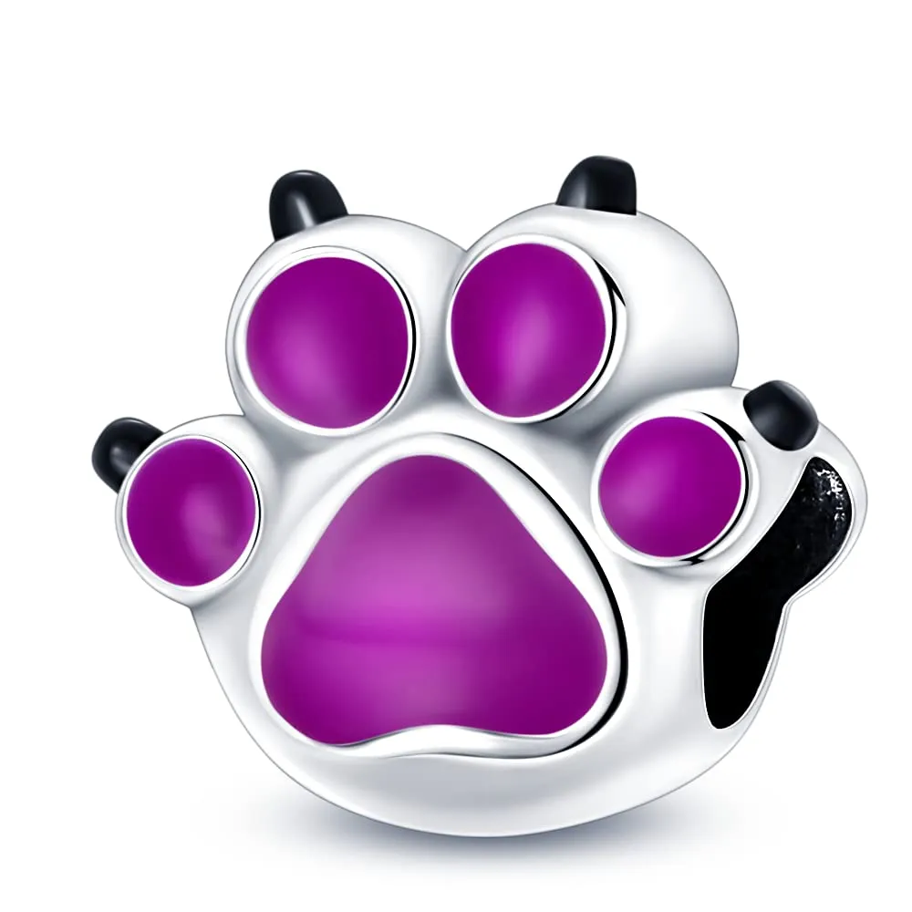 Pandach Bead Charm in Argento Sterling 925 con Cubic Zirconia per Braccialetti e Collane Europei - immagine 1