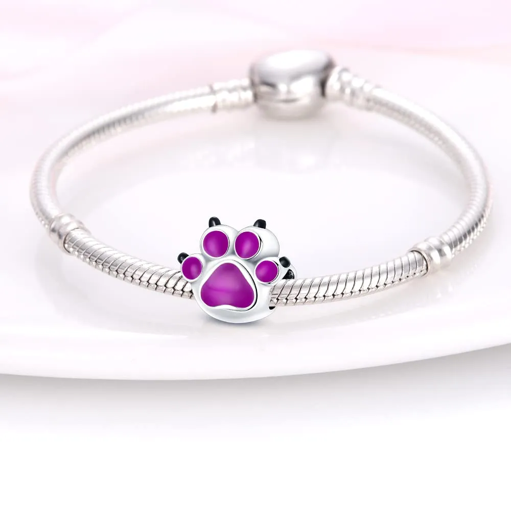 Pandach Bead Charm in Argento Sterling 925 con Cubic Zirconia per Braccialetti e Collane Europei - immagine 3