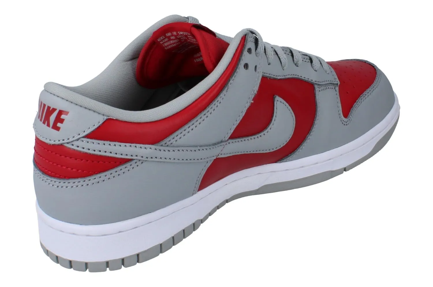 Nike Dunk Low QS FQ6965 Varsity Red Silver White - immagine 3