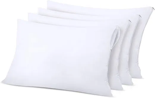 Utopia Bedding Copricuscini Impermeabili 65 x 65 cm, Set di 4, con Cerniera - immagine 1