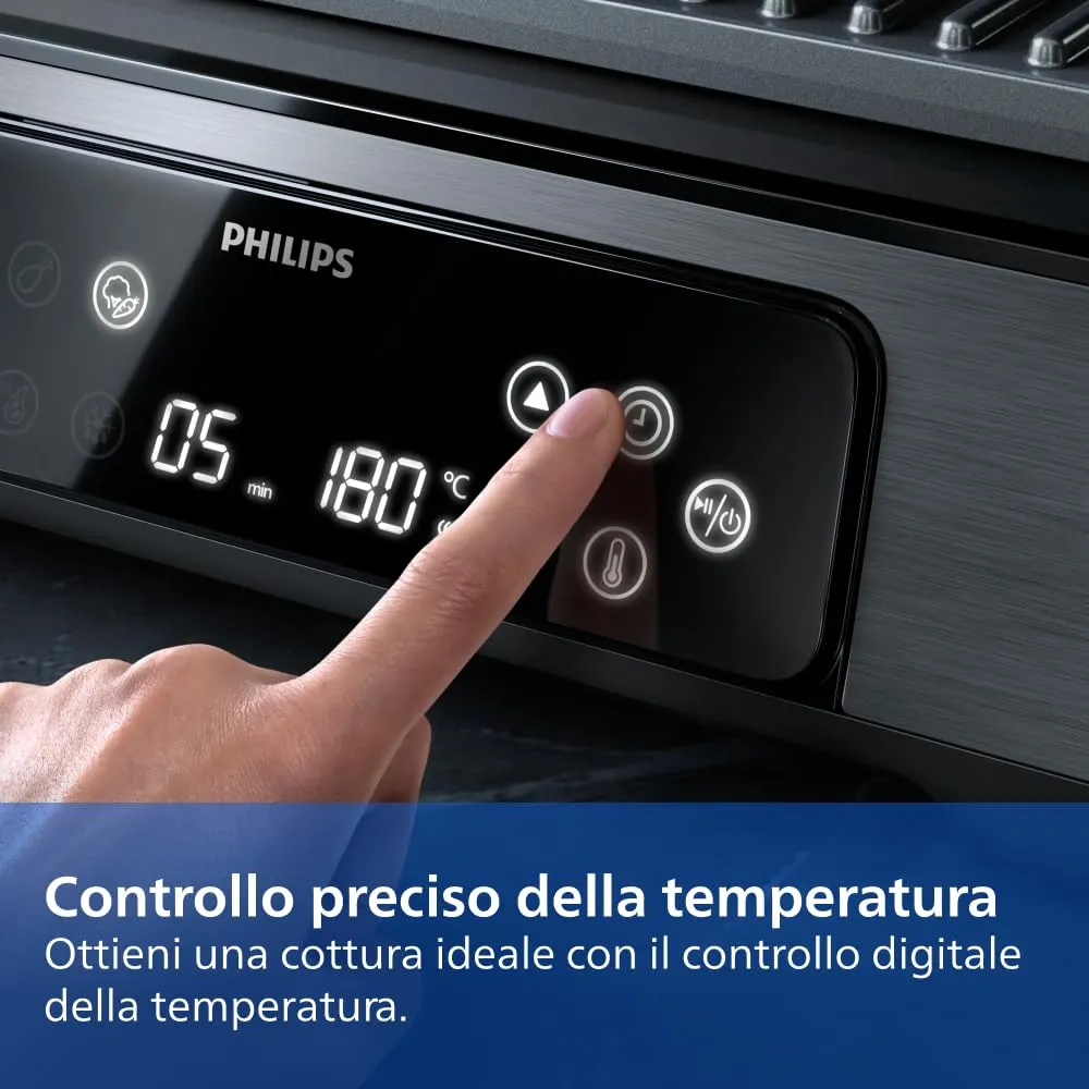 Philips 5000 Series Griglia Elettrica HD6307/70, 2200W - immagine 5