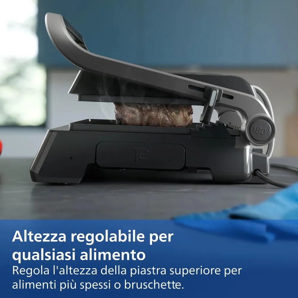 Philips 5000 Series Griglia Elettrica HD6307/70, 2200W - immagine 8