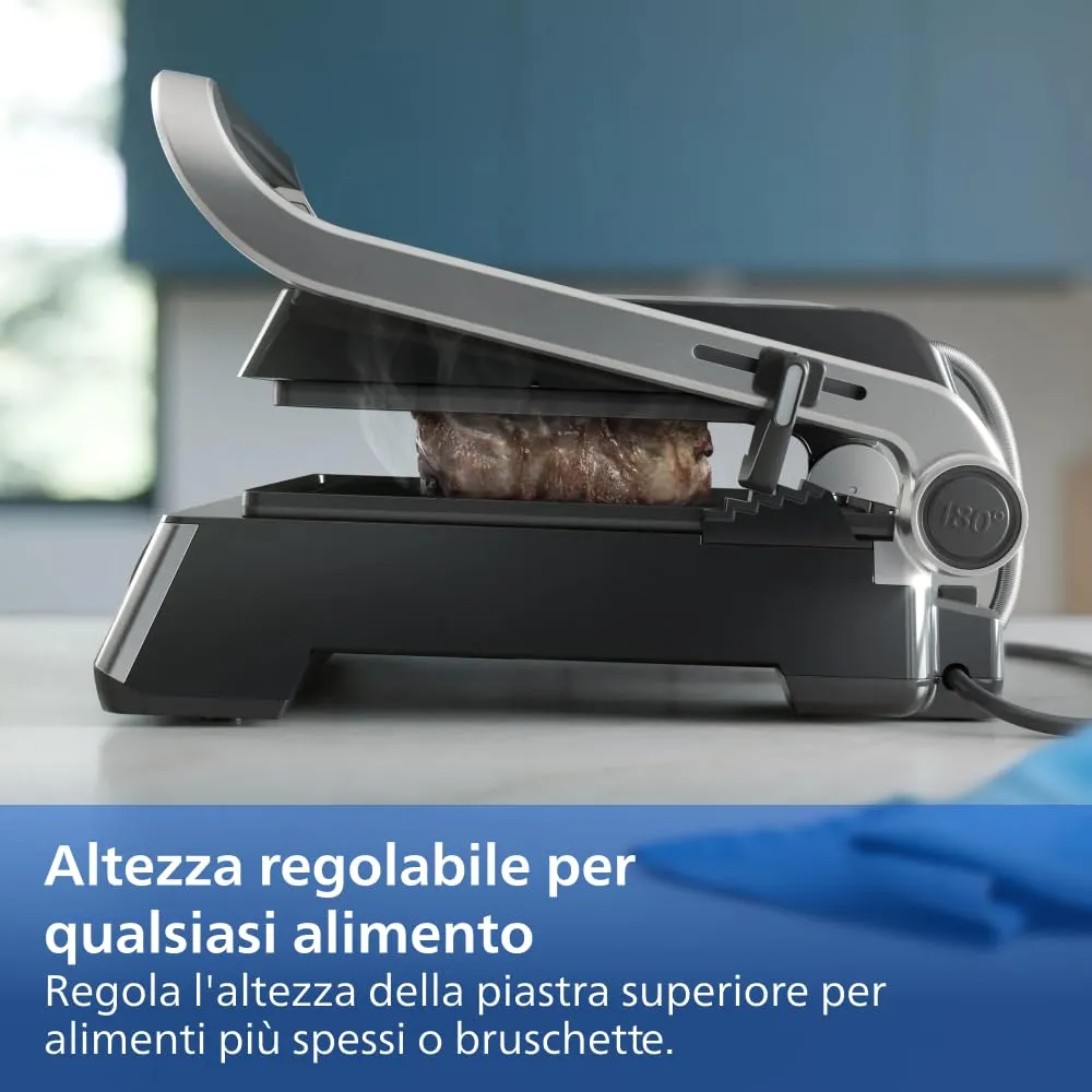 Philips 7000 Grill HD6301/90 Griglia Elettrica 2200W - immagine 5