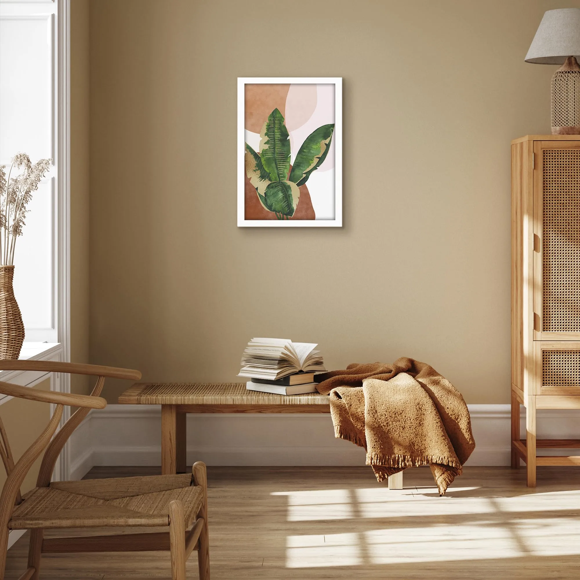 Americanflat Cornice in Legno MDF Bianca 30x45 cm - immagine 5