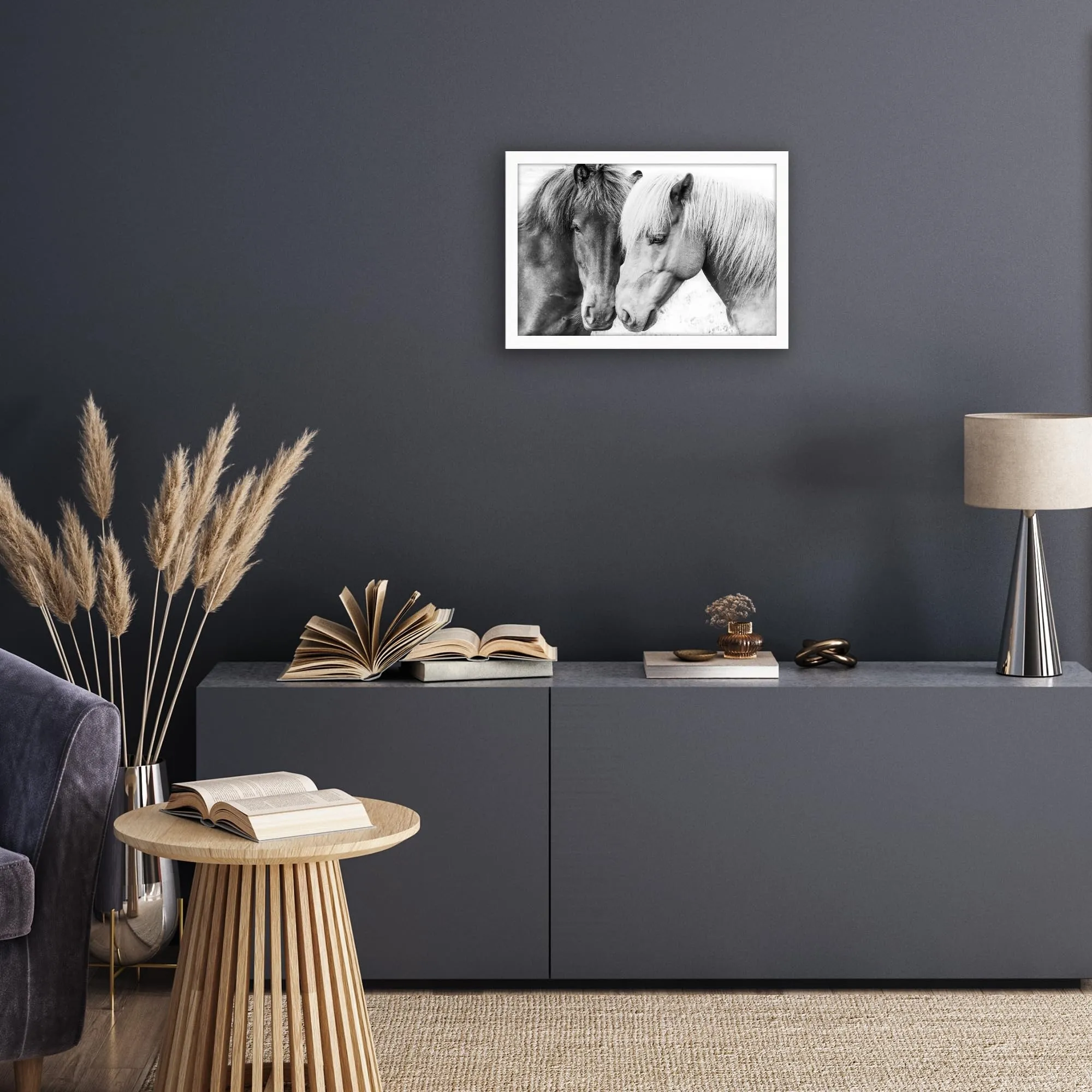 Americanflat Cornice in Legno MDF Bianca 30x45 cm - immagine 7