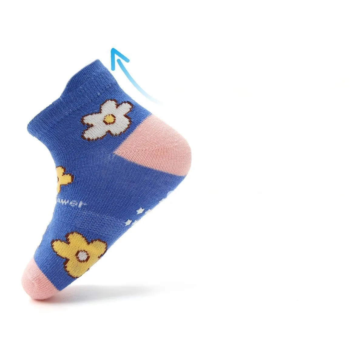 HaimoBurg Calze Antiscivolo in Cotone per Bambini, 12 Paia, 1-5 Anni - immagine 5
