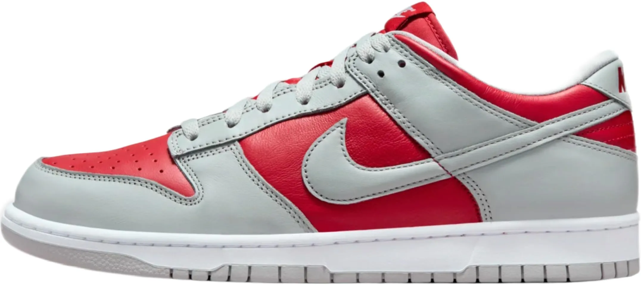 Nike Dunk Low Varsity Rosso Argento Bianco FQ6965-600 - immagine 1