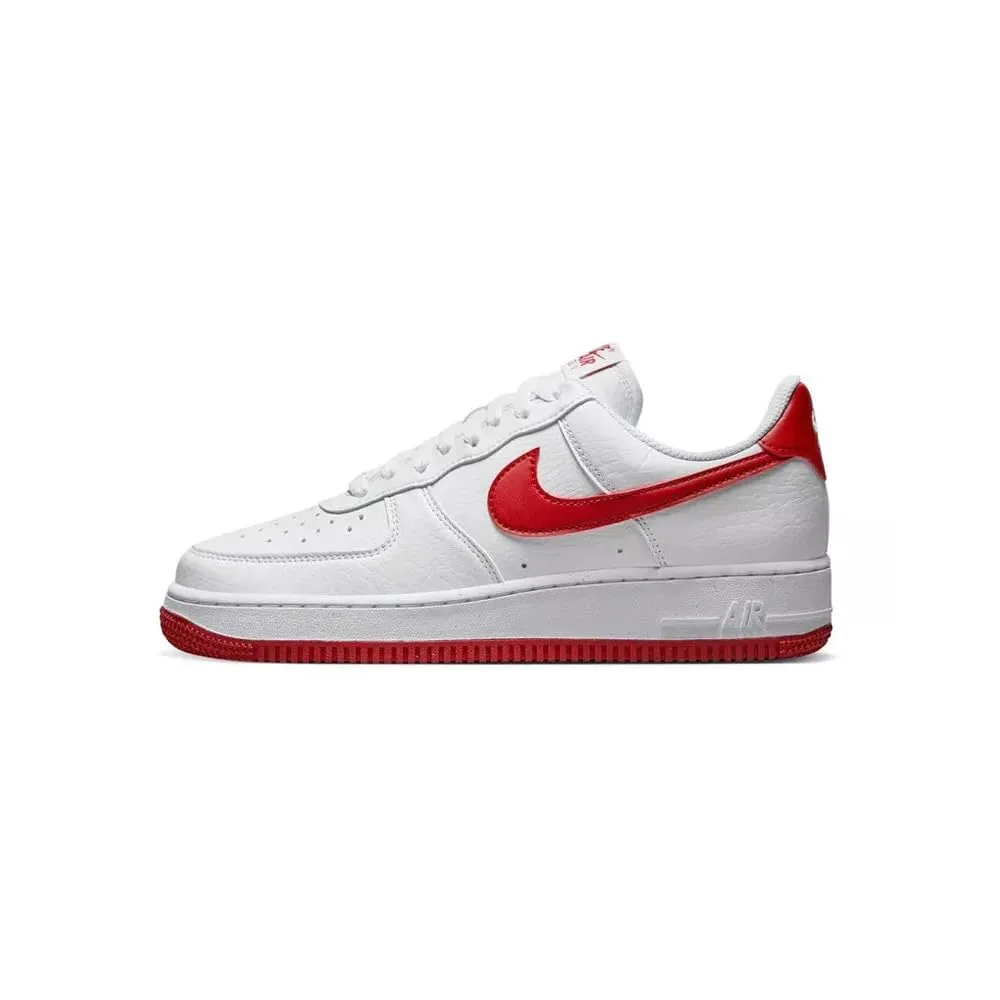 Nike Air Force 1 Low Women's Bianco Gym Red White-Volt 40.5 EU - immagine 1