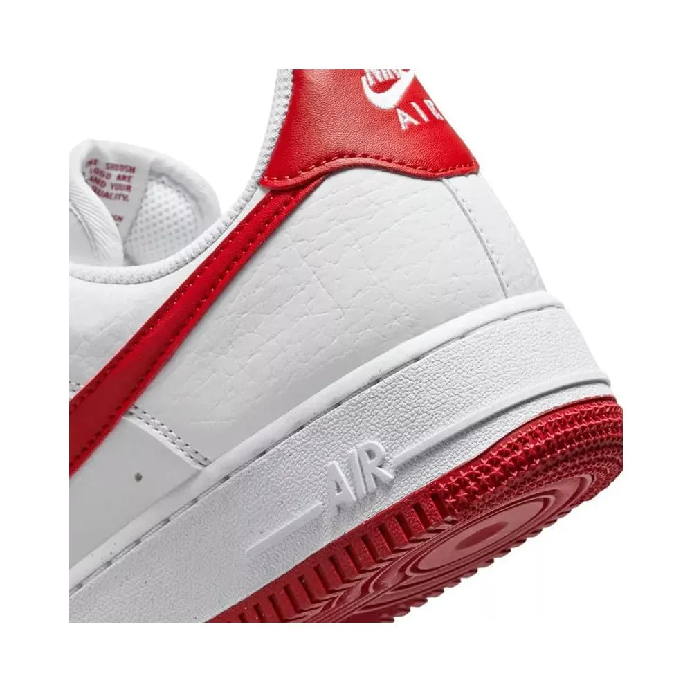 Nike Air Force 1 Low Women's Bianco Gym Red White-Volt 40.5 EU - immagine 7