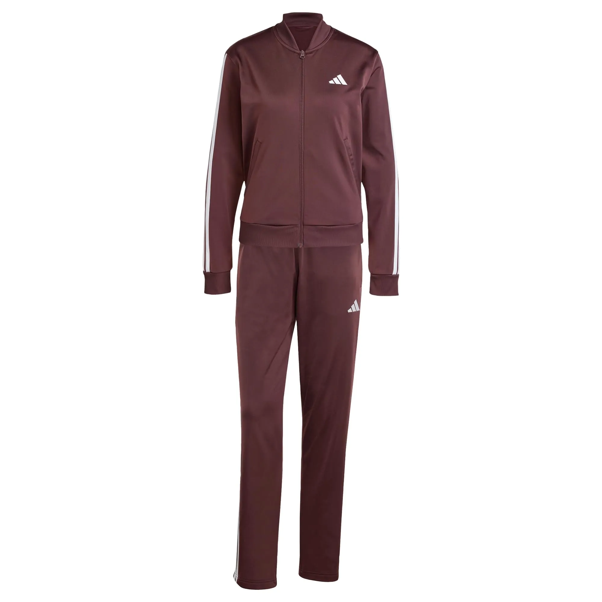 adidas Essentials 3-Stripes Tracksuit, Aurora Ruby, S - immagine 1