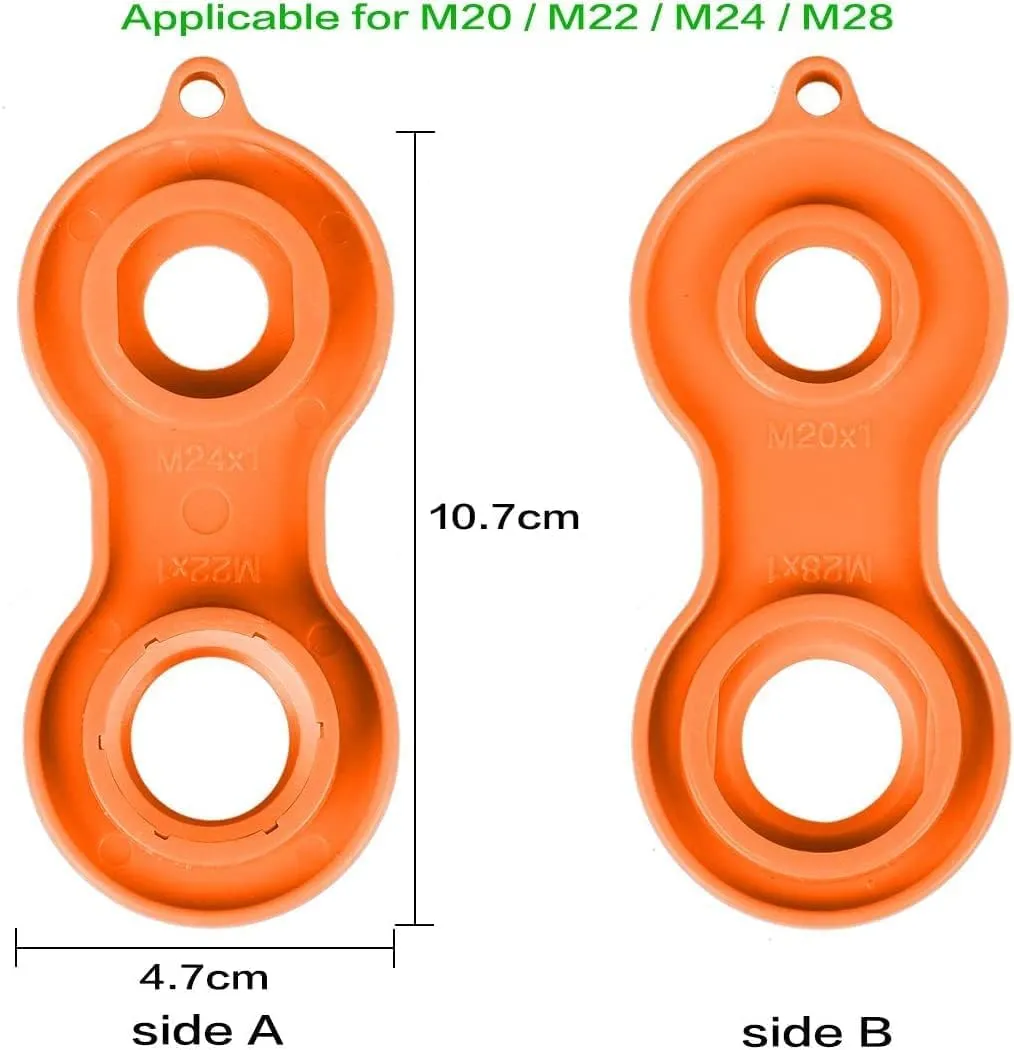 HTBAKOI Kit Aeratori per Rubinetto Anticalcare M24 con Chiave di Rimozione, 30 Pezzi, per Bagno e Cucina - immagine 3