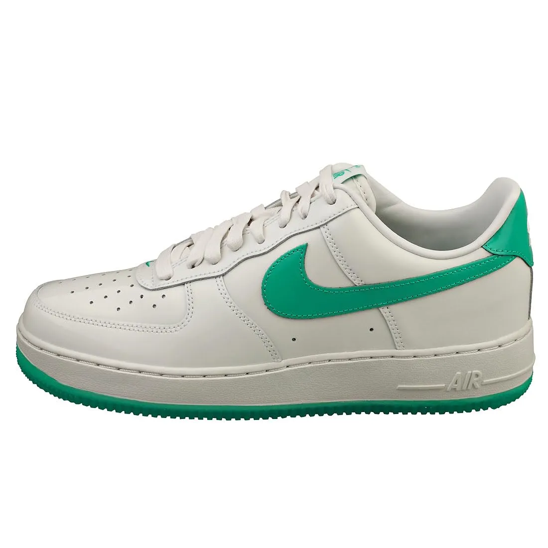 Nike Air Force 1 '07 PRM - Scarpe da uomo, Verde/Bianco, 45 EU - immagine 5
