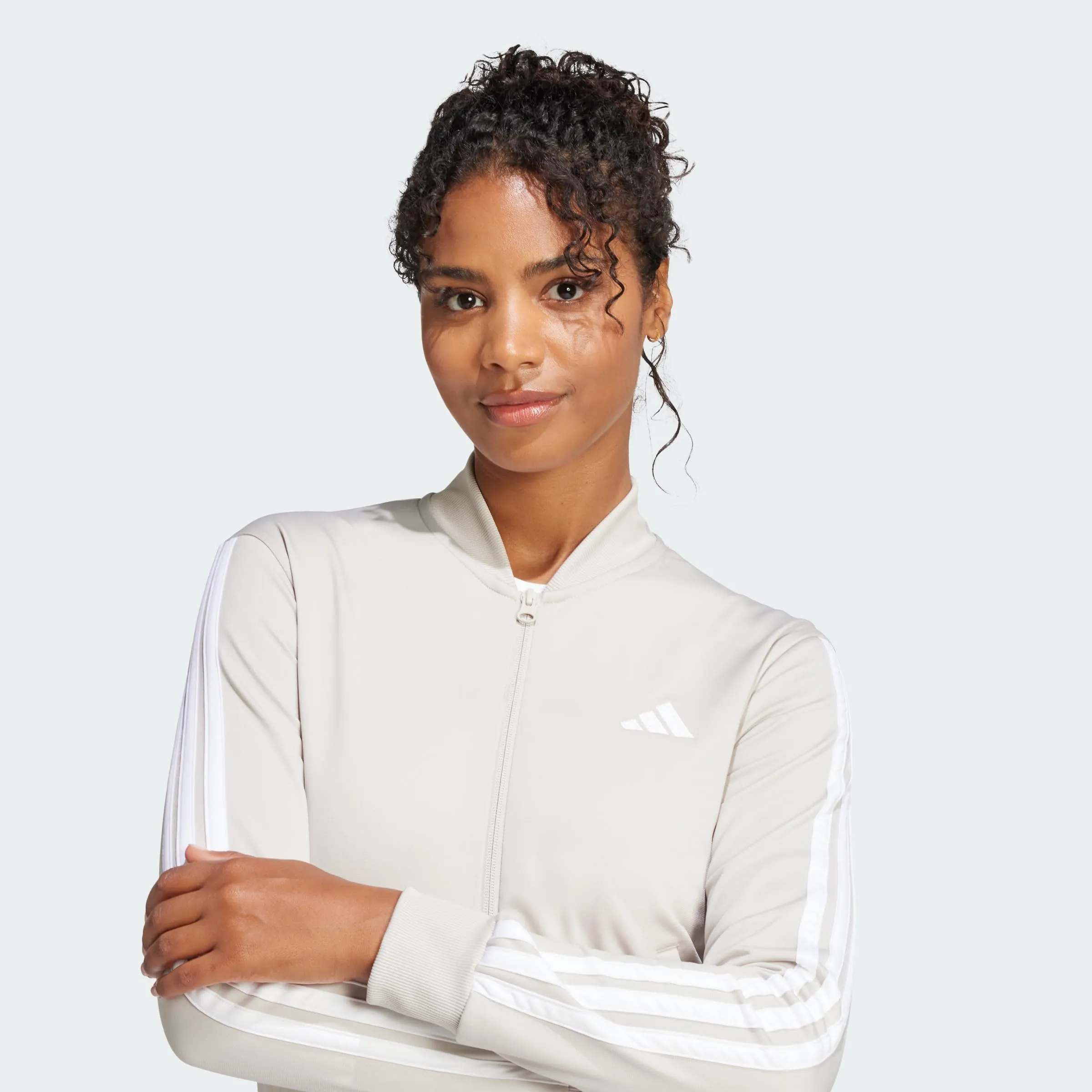 adidas Essentials 3-Stripes Tracksuit, Wonder Alumina, XL - immagine 2