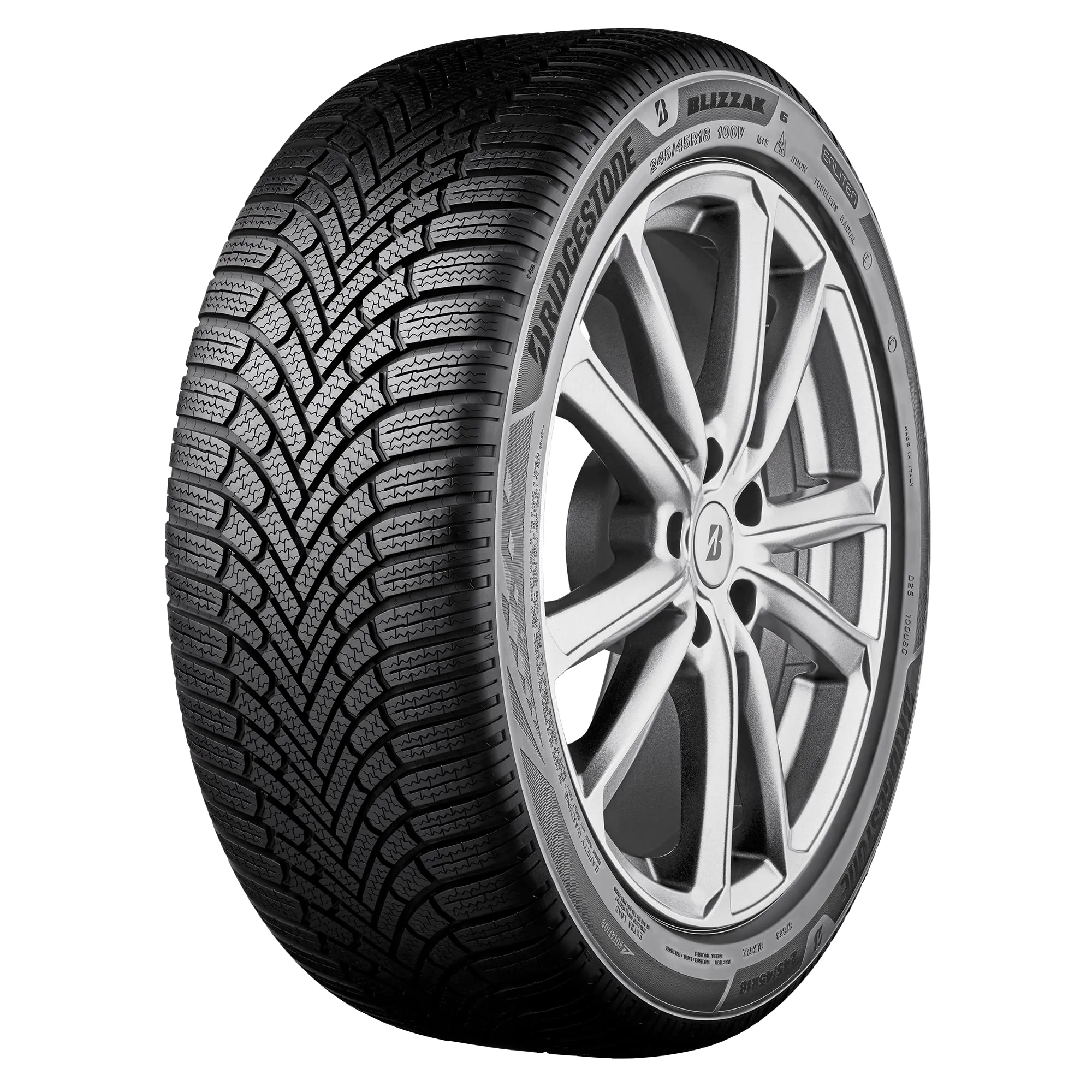 Bridgestone Blizzak 6 Enliten 245/40 R20 99W XL Winter Tyres - immagine 1