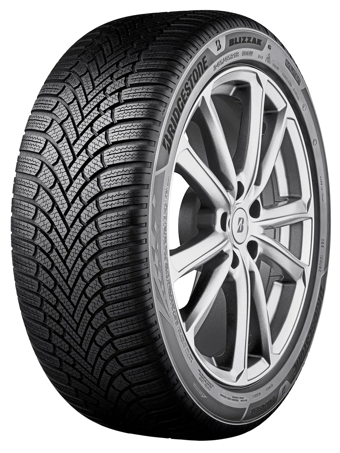 Bridgestone Blizzak 6 Enliten 235/40 R20 96W XL Winter Tyres - immagine 1