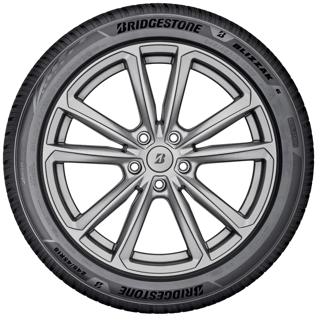 Bridgestone Blizzak 6 Enliten 255/45 R20 105W XL Winter Tyres - immagine 2