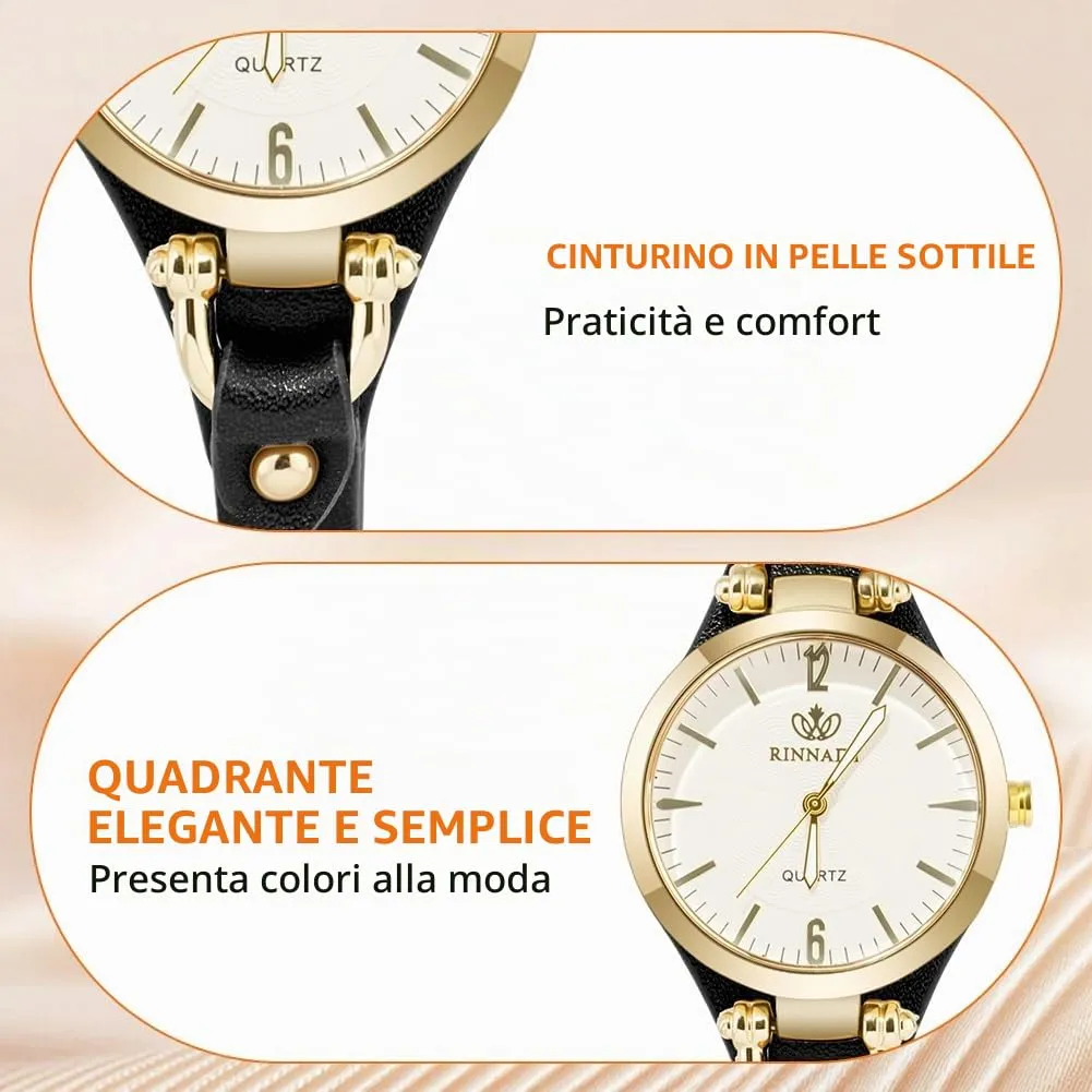 OFFCUP Orologio Analogico al Quarzo da Donna - immagine 4