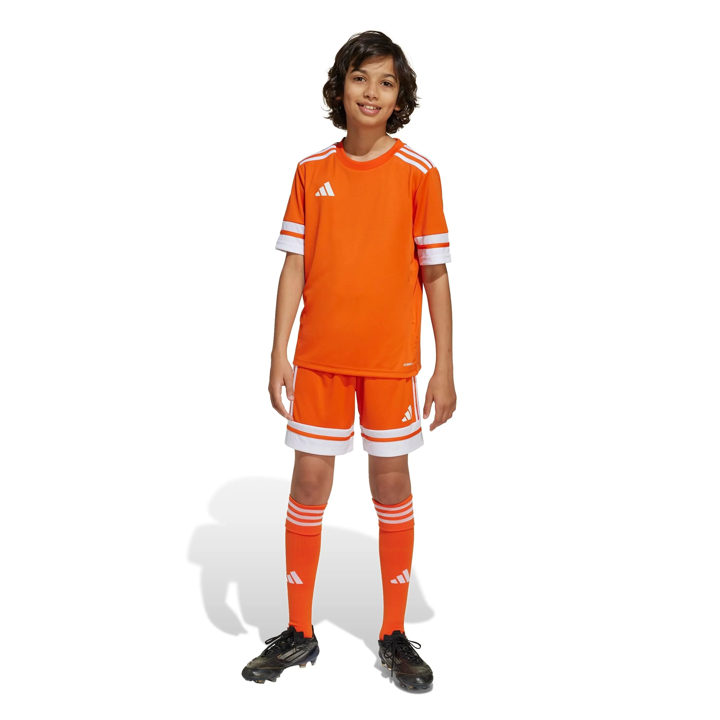 adidas Squadra 25 Kids Shorts, Team Orange/White, JC8664 - immagine 7