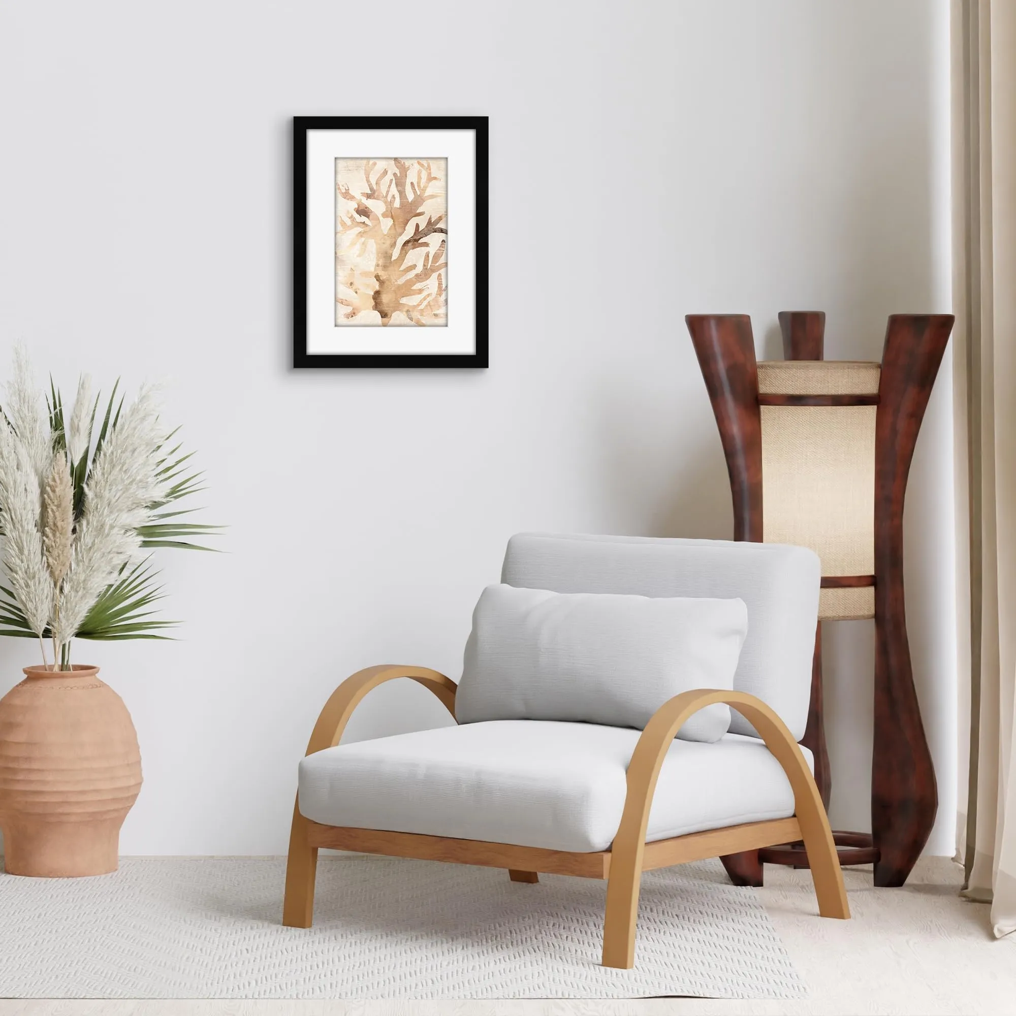 Americanflat Cornice 30x40 cm Nera con Passepartout in Legno MDF - immagine 6