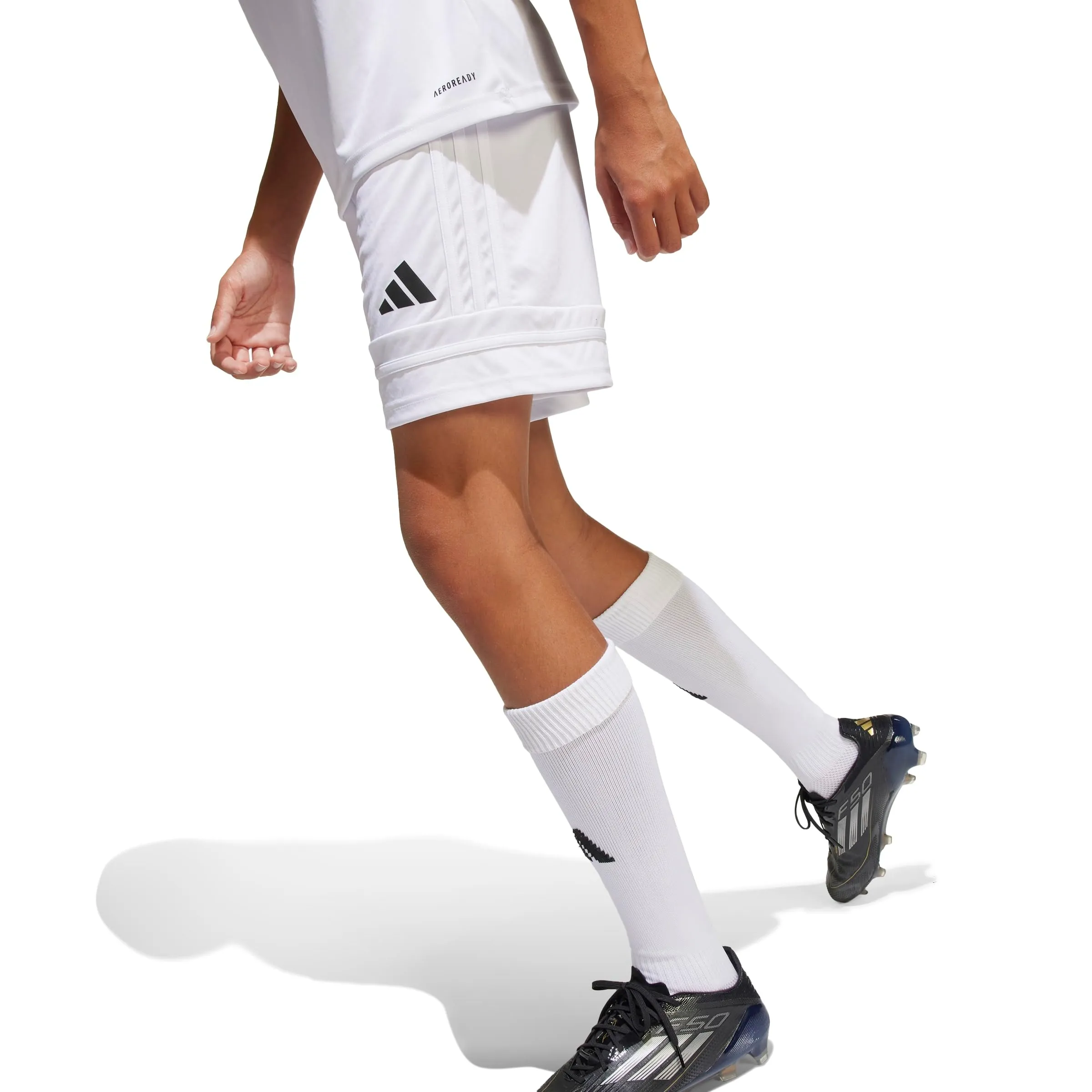 adidas Squadra 25 Shorts Kids, White/White/Black - immagine 6