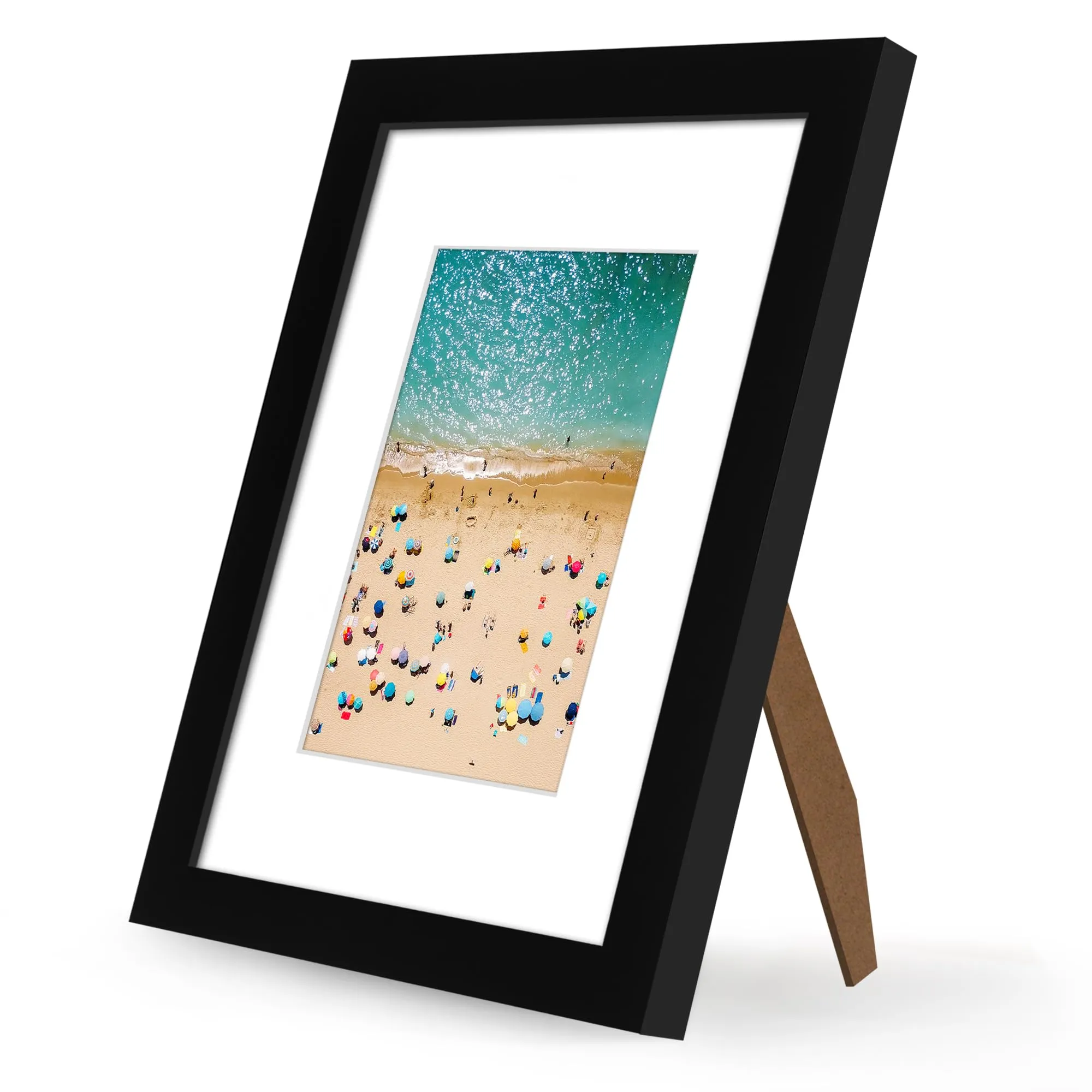 Americanflat Cornice 24x30 cm Nera con Passepartout per Foto 15x20 cm - immagine 7