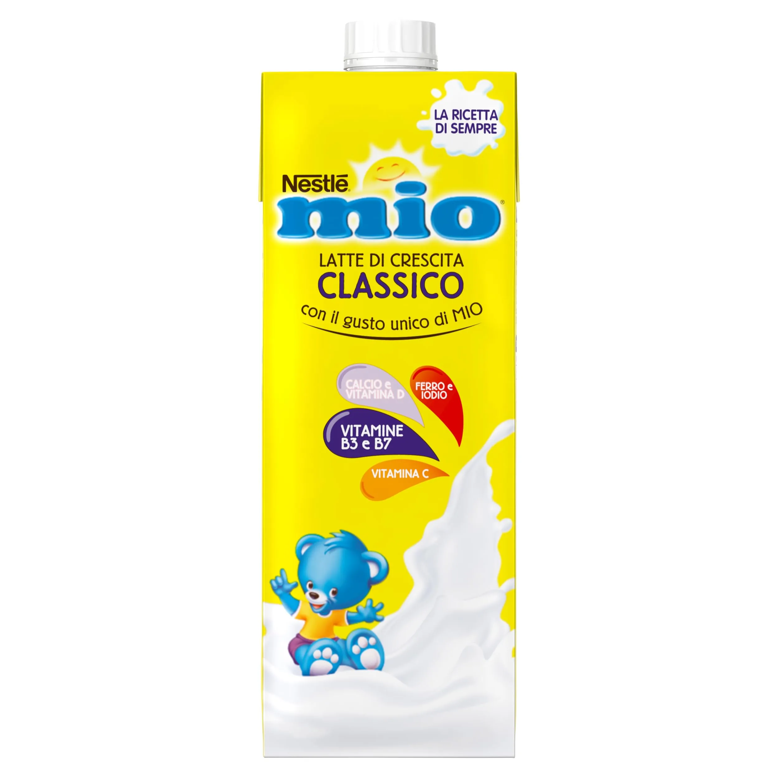 Nestlé MIO Latte di Crescita Liquido Classico 1-3 anni, 8 x 1L - immagine 4
