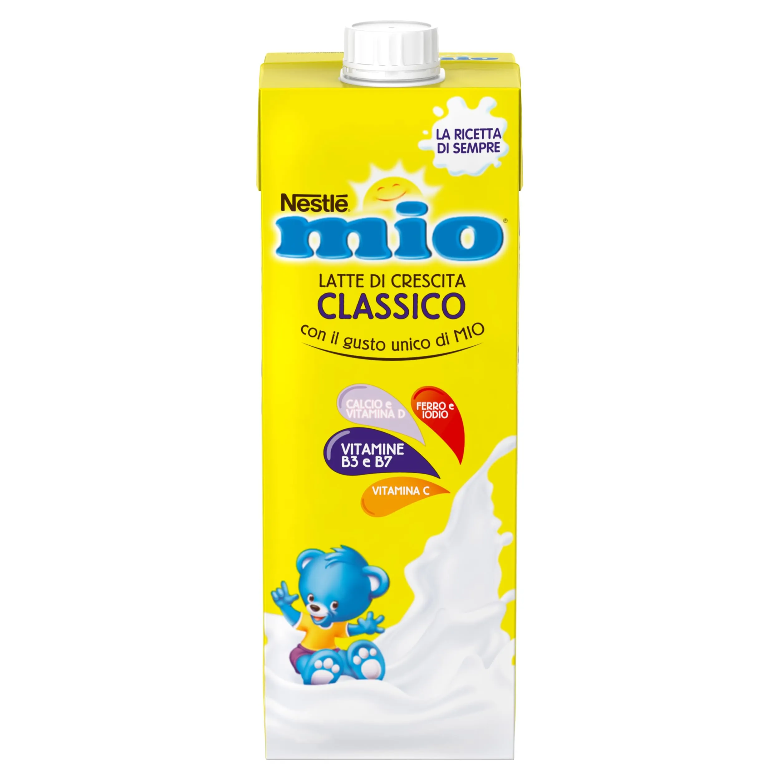 Nestlé MIO Latte di Crescita Liquido Classico 1-3 anni, 8 x 1L - immagine 5