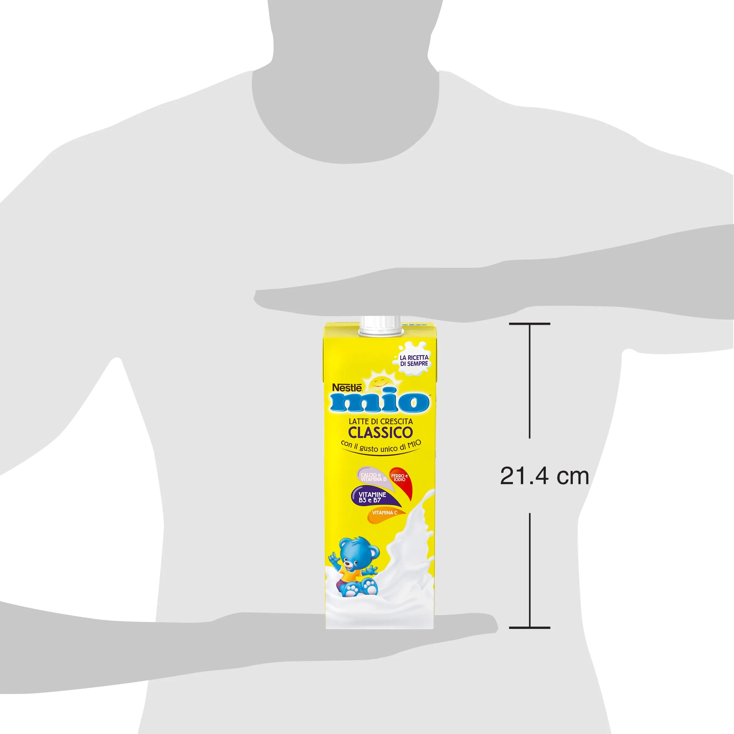 Nestlé MIO Latte di Crescita Liquido Classico 1-3 anni, 8 x 1L - immagine 8