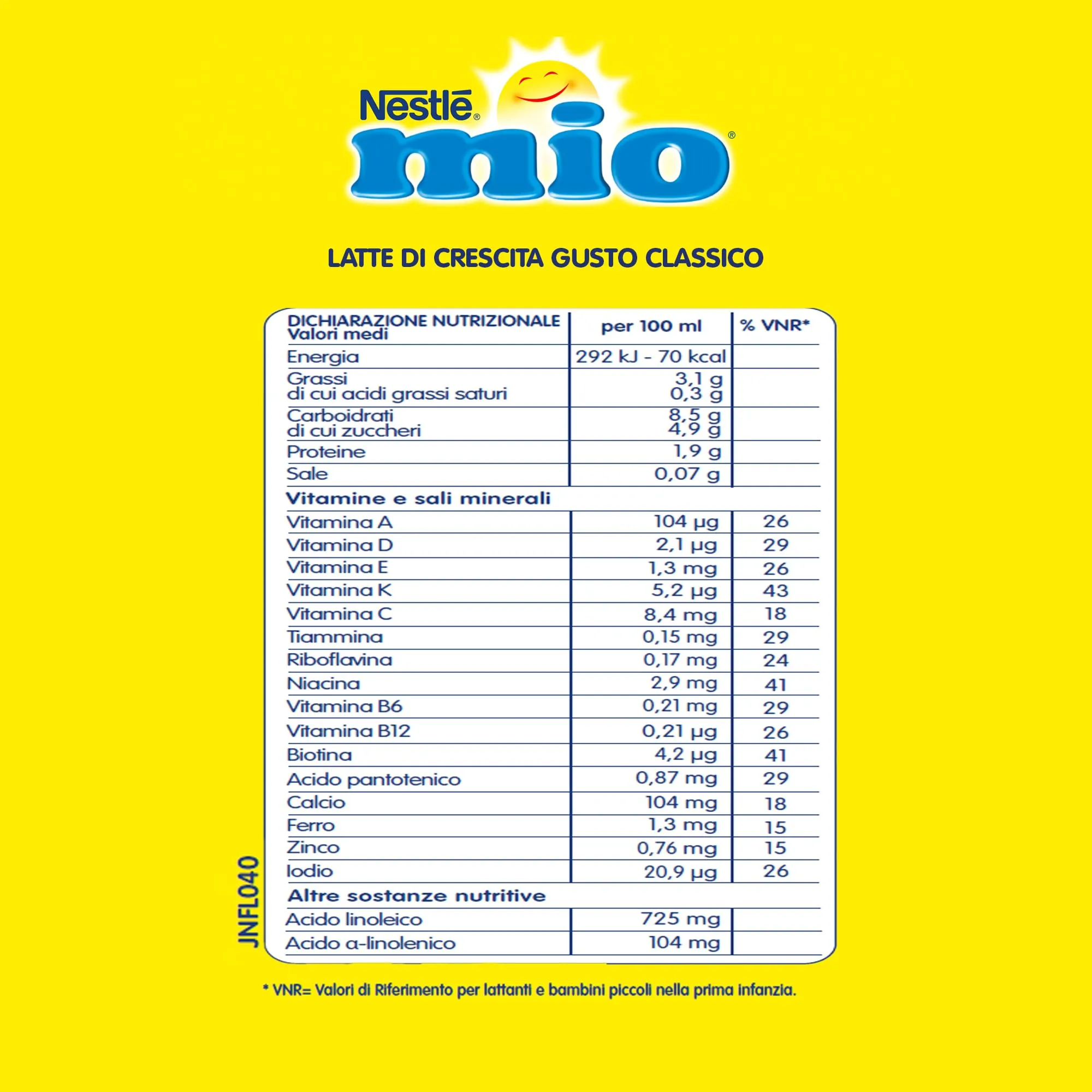 Nestlé MIO Latte di Crescita Liquido Classico 1-3 anni, 8 x 1L - immagine 9