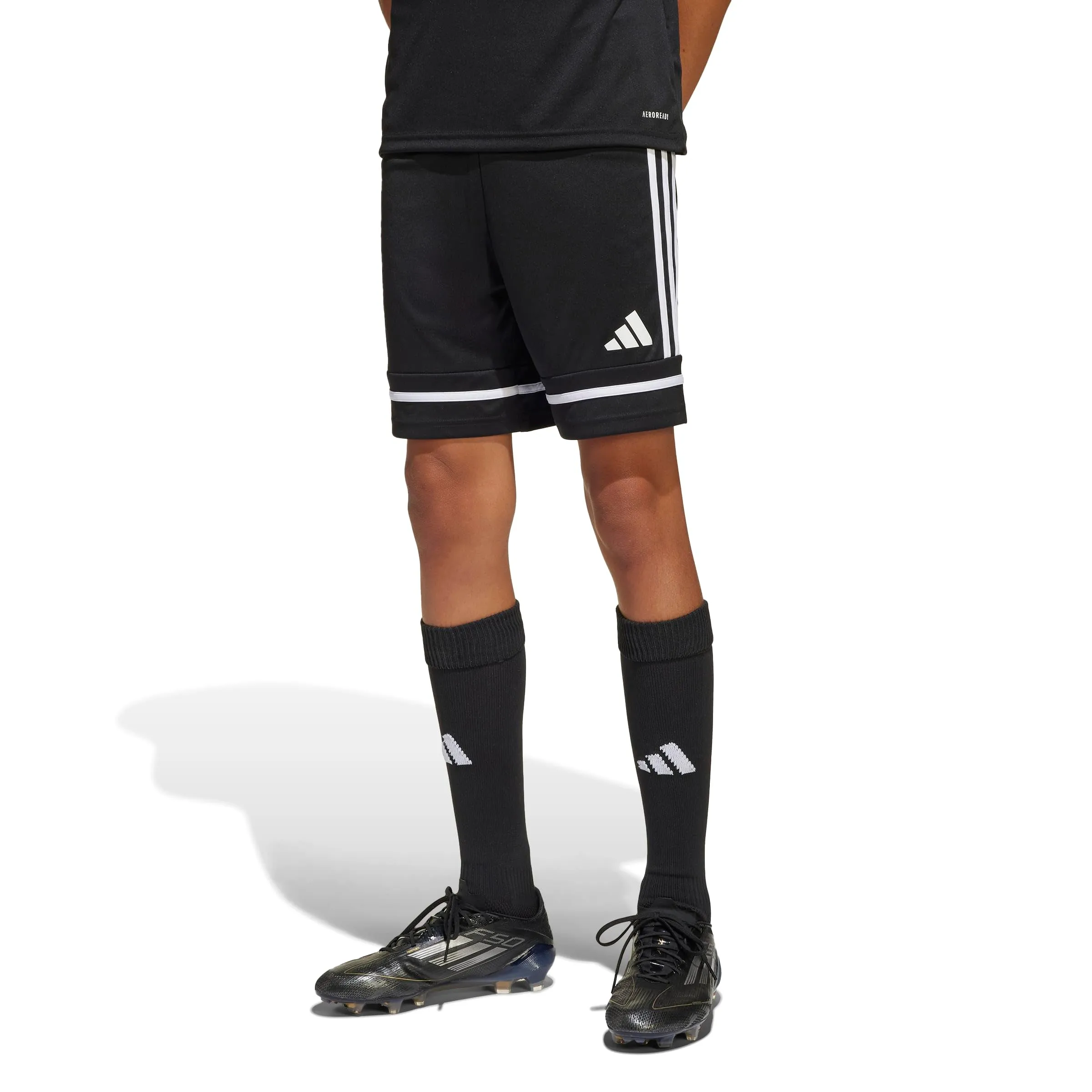 adidas Squadra25 Short Kids, Black/Black/White, JN5459 - immagine 2
