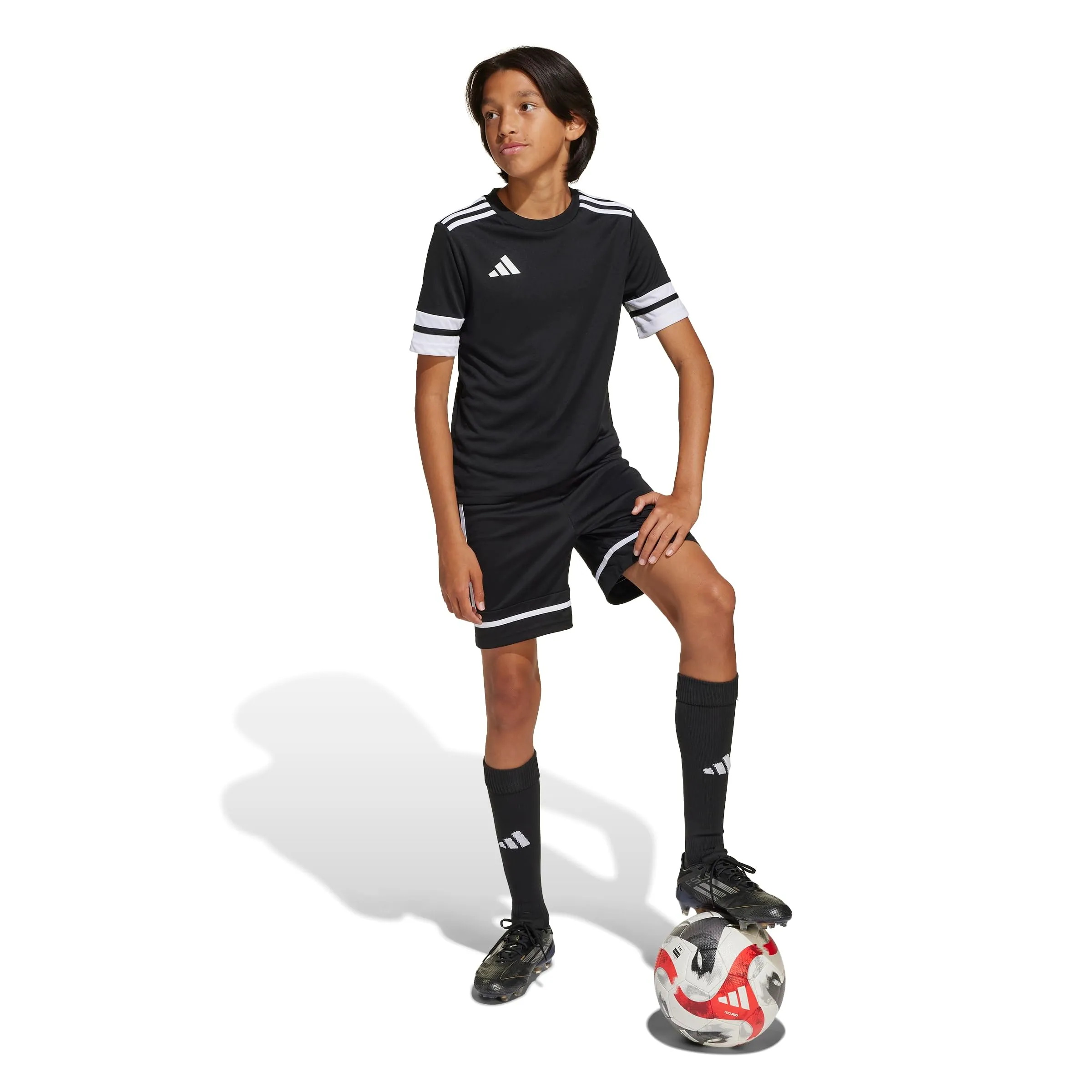 adidas Squadra25 Short Kids, Black/Black/White, JN5459 - immagine 6