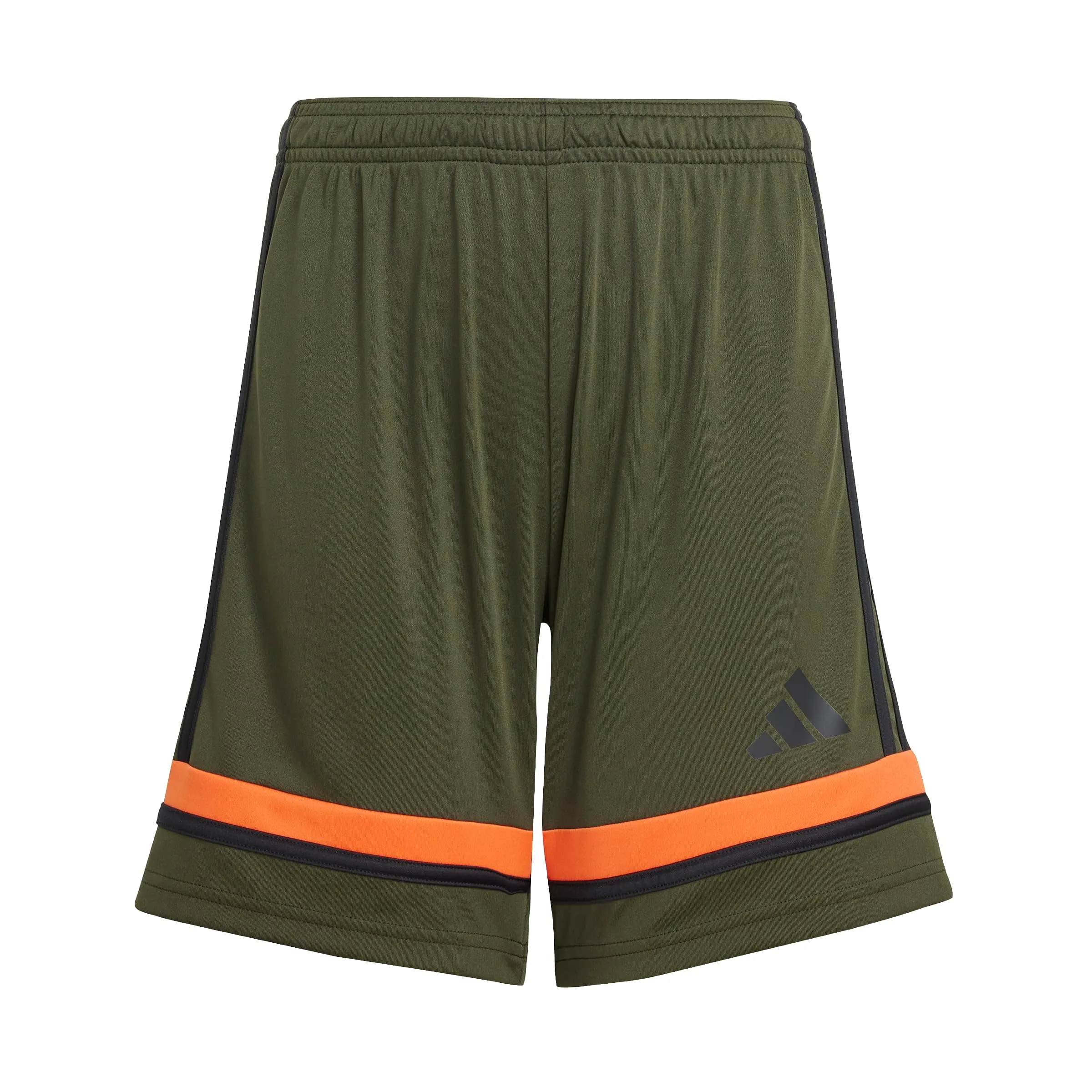 adidas Squadra 25 Shorts Kids JN7856 Night Cargo/Black/Semi Impact Orange - immagine 1