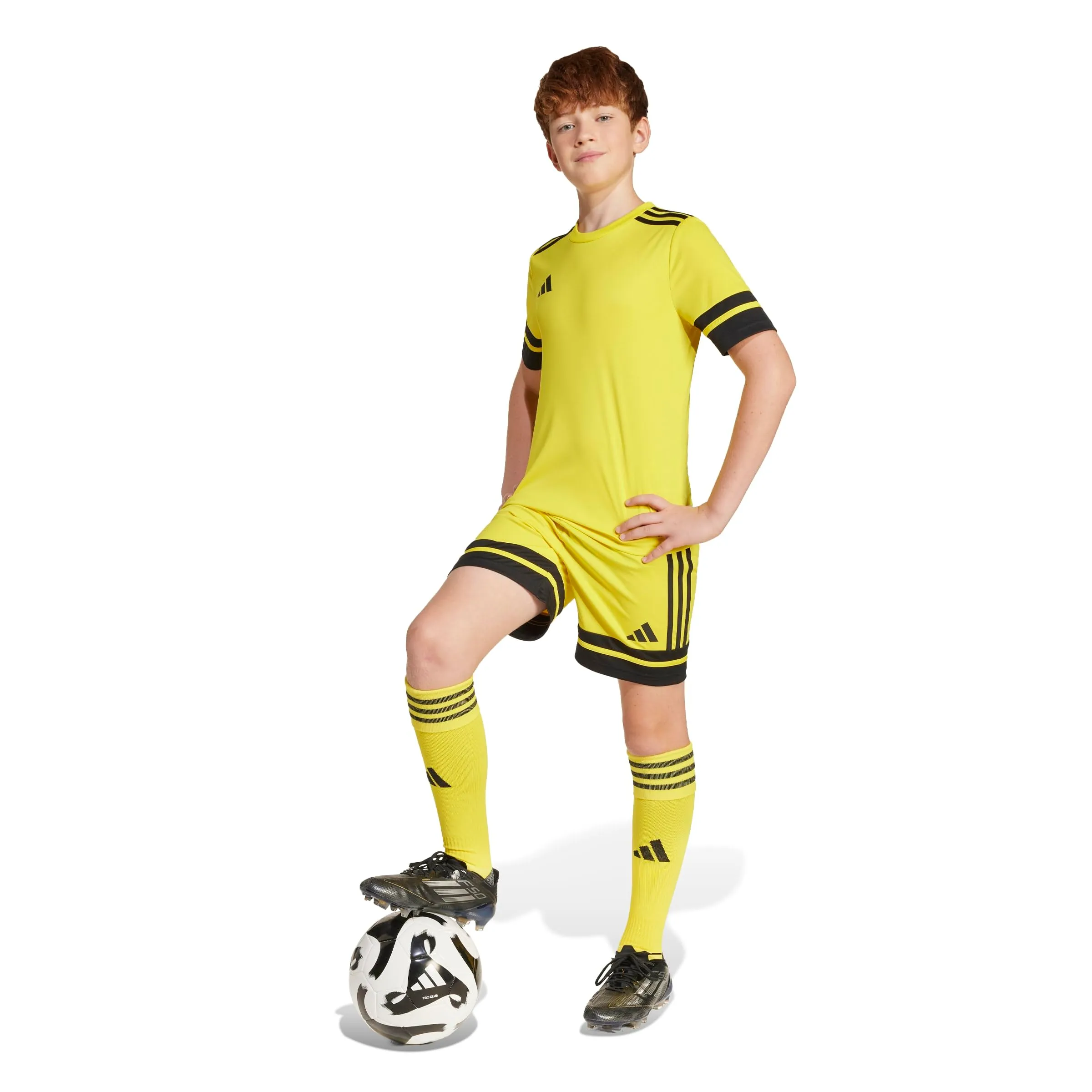 adidas Squadra 25 Shorts Kids, Team Yellow/Black, JJ2421 - immagine 6