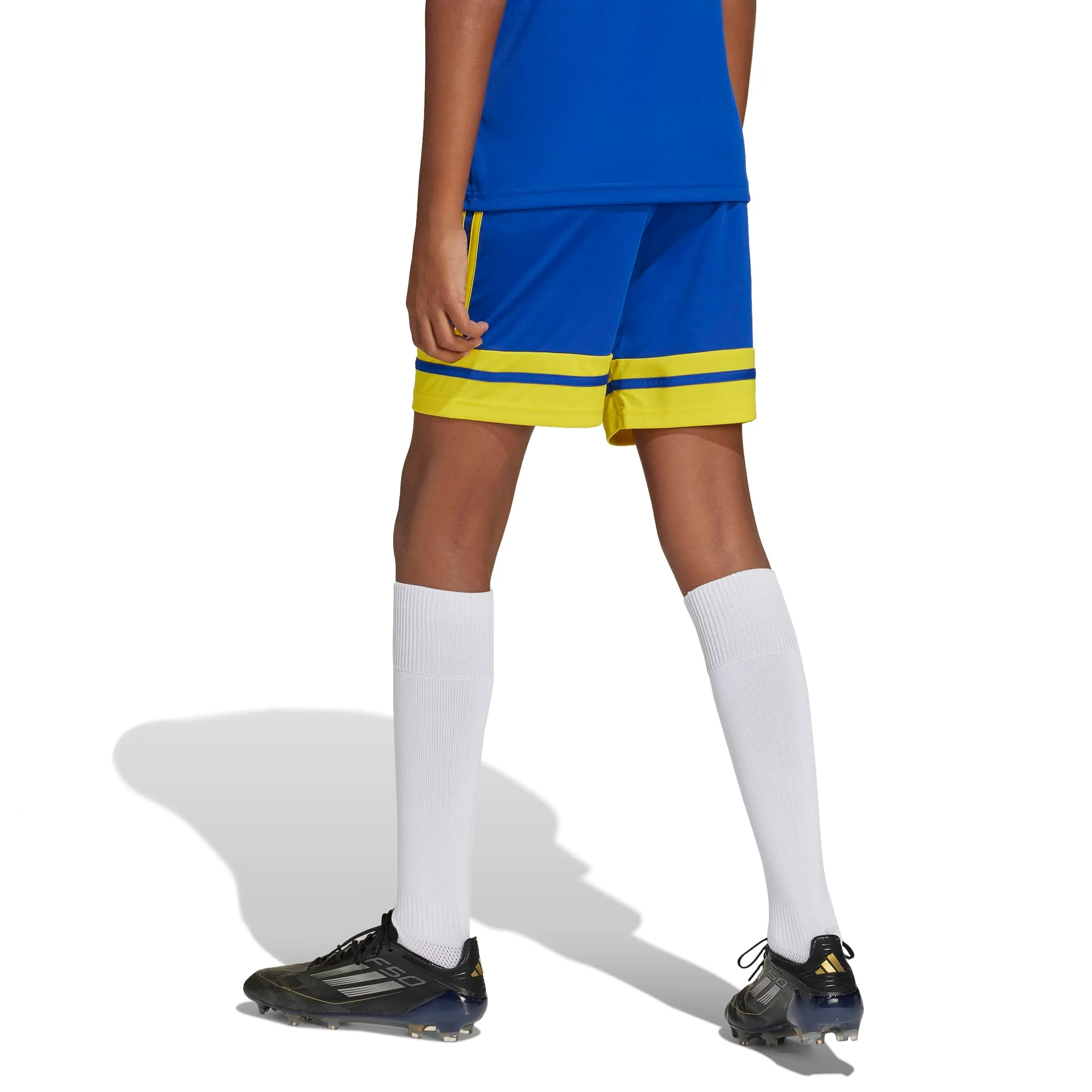 adidas Squadra 25 Shorts Kids, Team Royal Blue/Team Yellow - immagine 2