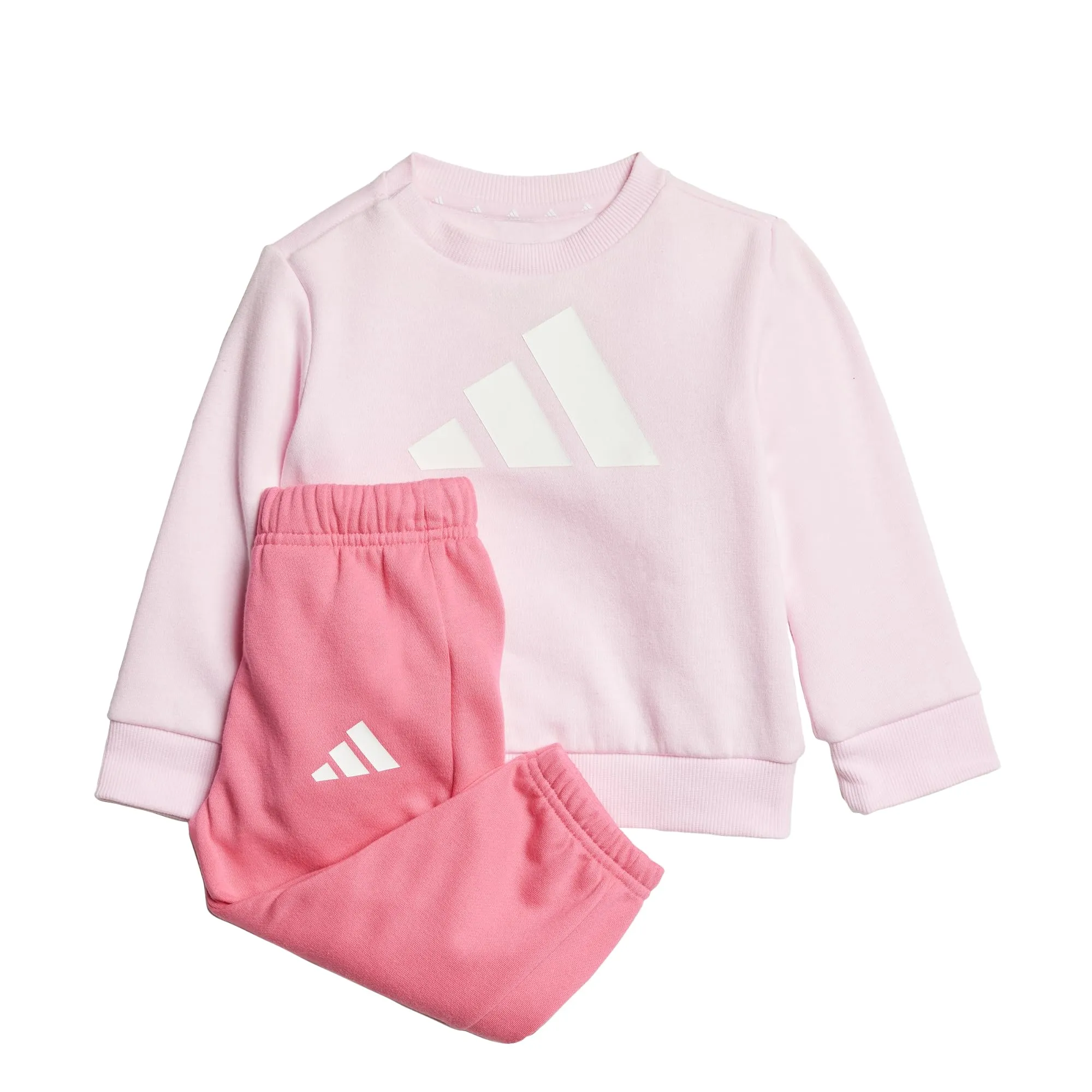 adidas Big Logo Essentials Jogger Baby, Clear Pink/White, 18-24 Months - immagine 1