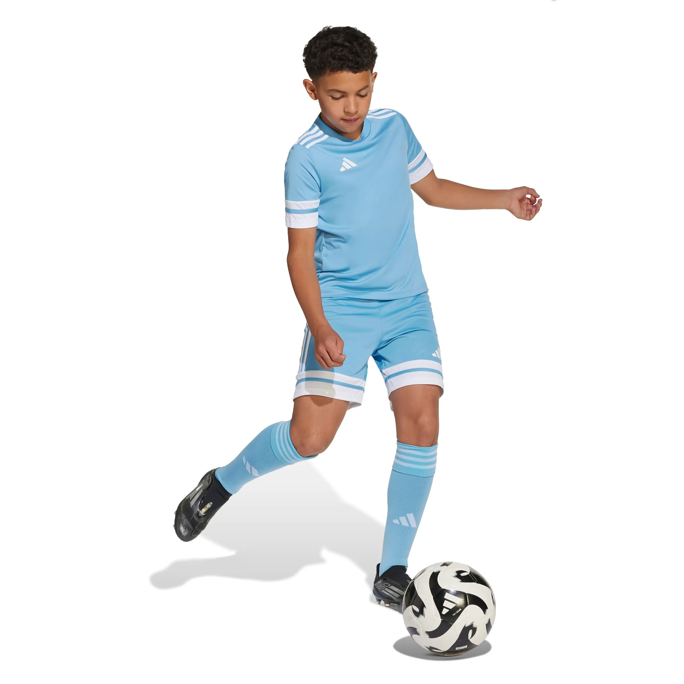 adidas Squadra 25 Shorts Kids - Team Light Blue/White - immagine 8